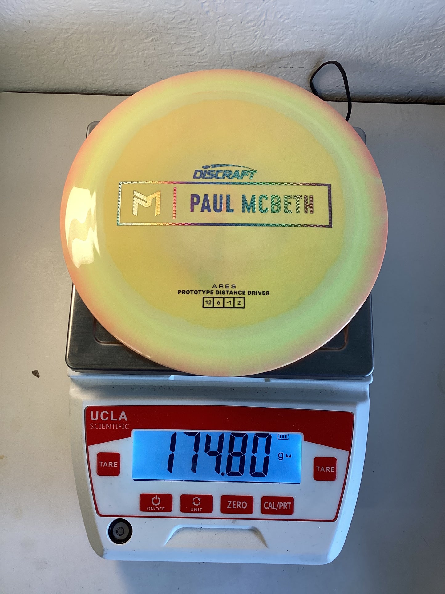 Discraft Paul McBeth Ares Prototype