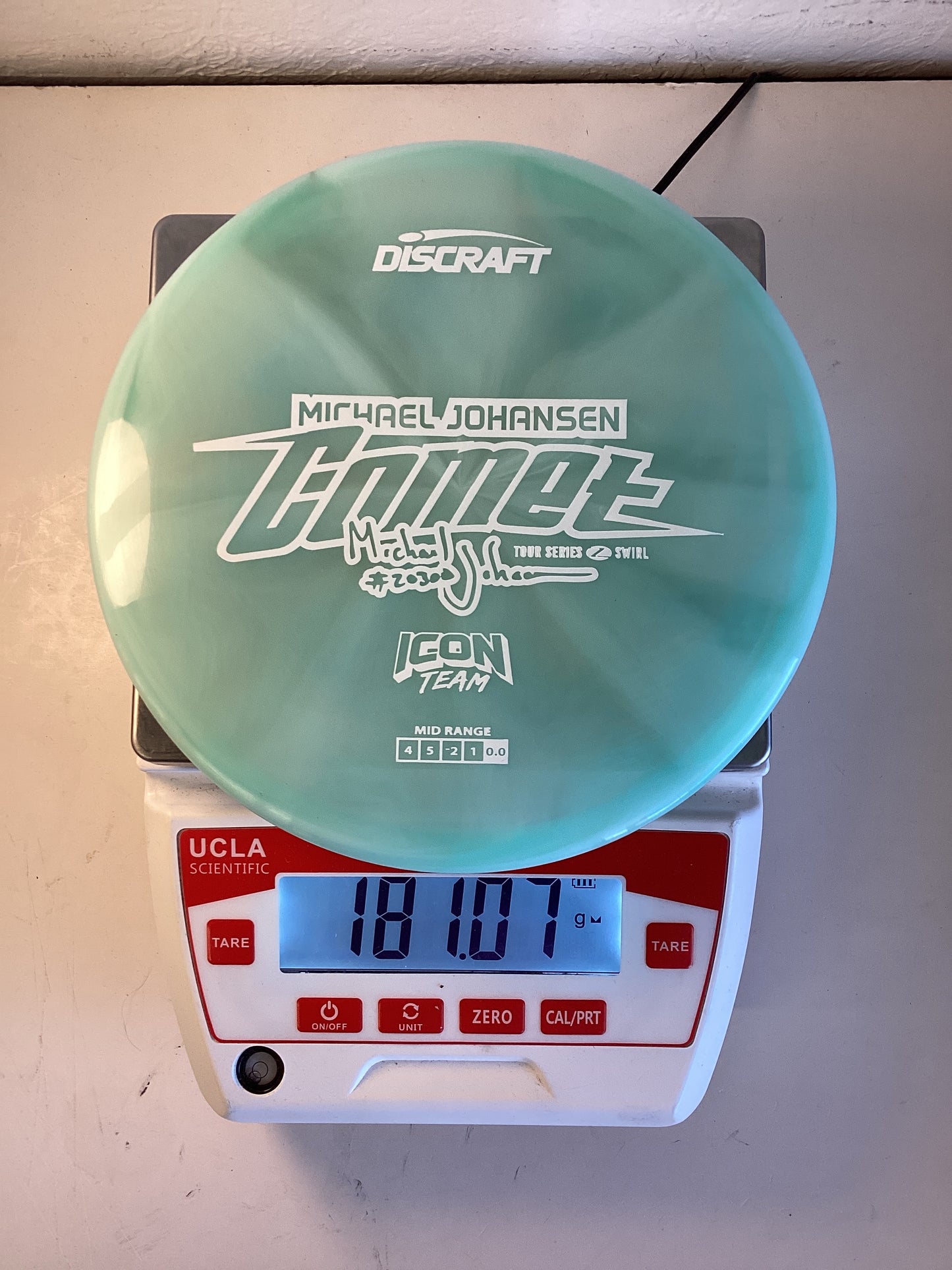 Discraft Z Swirl Comet - Michael Johansen Tour Series 2025