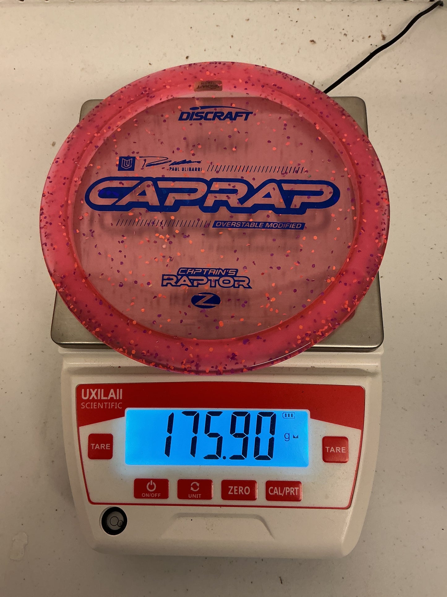 Discraft Z Confetti Captain's Raptor 2026