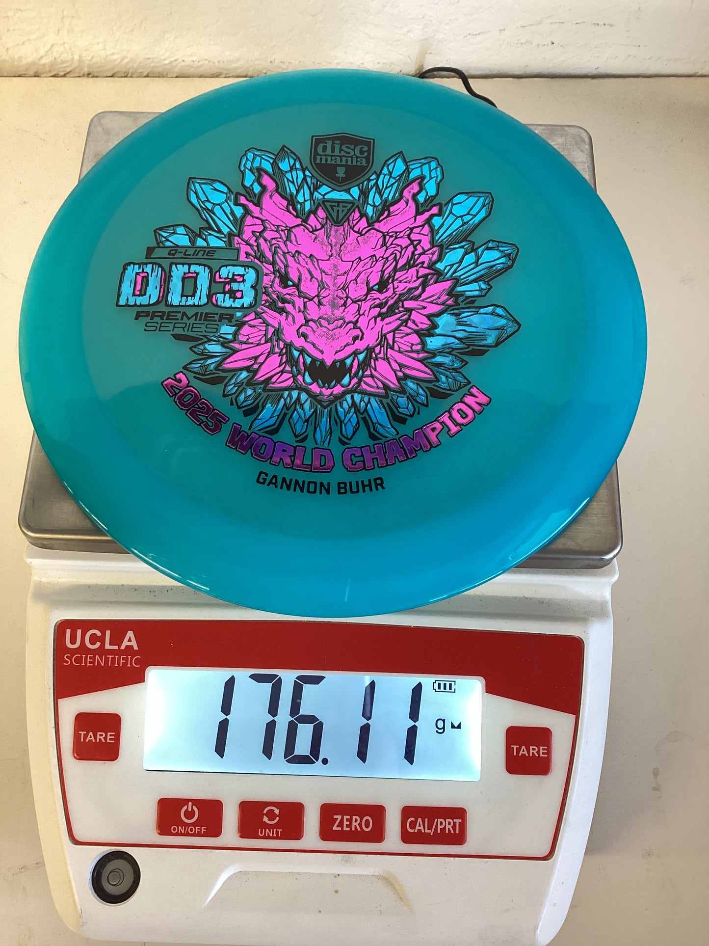 Discmania Q -Line DD3 - Gannon Buhr Premier Series 2025 World Champion