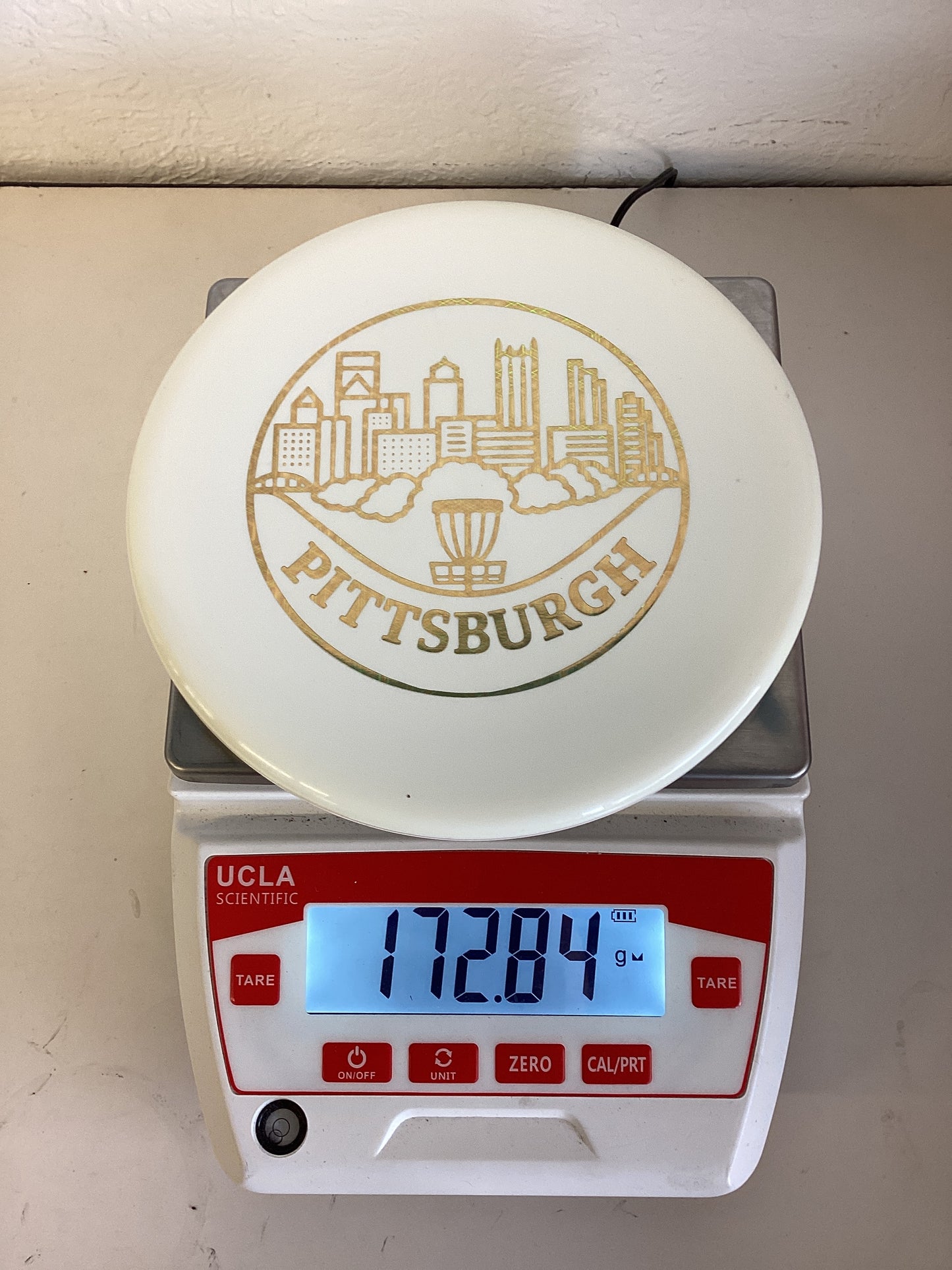 Discraft ESP Zone Solid White Bottom Stamp