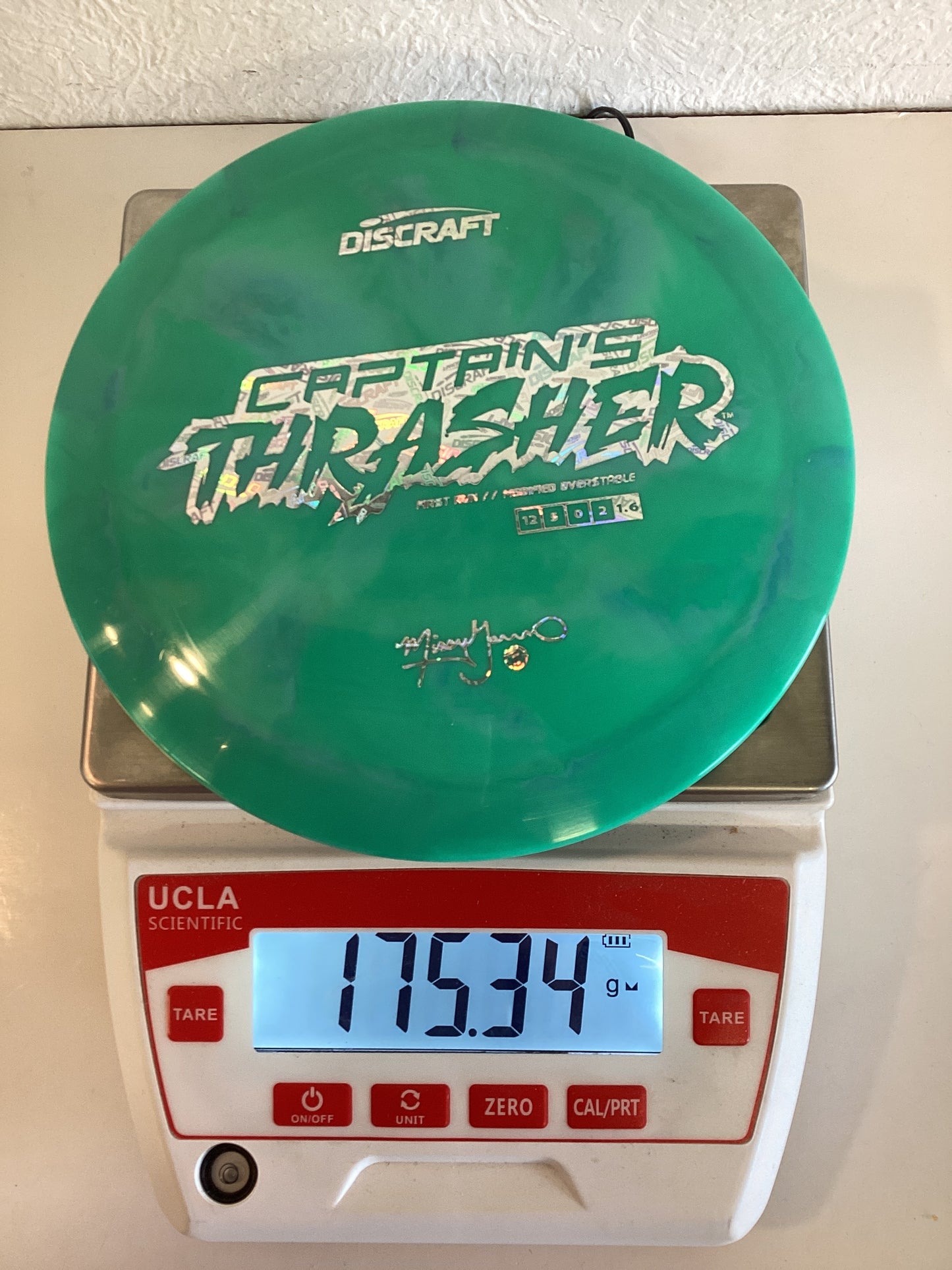 Discraft Missy Gannon Captain’s Thrasher First Run