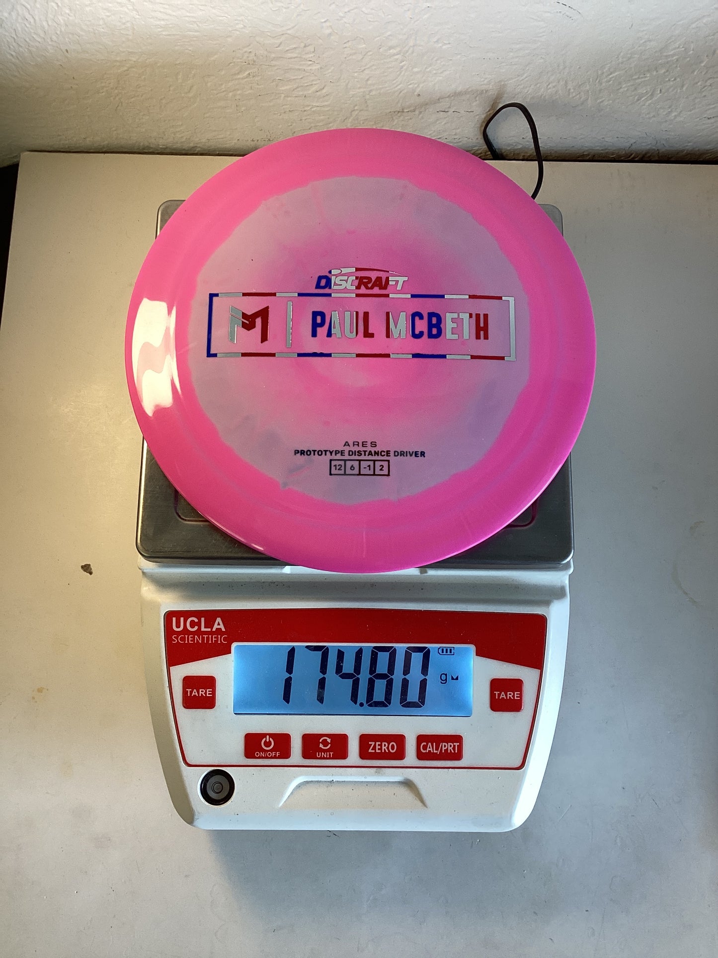 Discraft Paul McBeth Ares Prototype