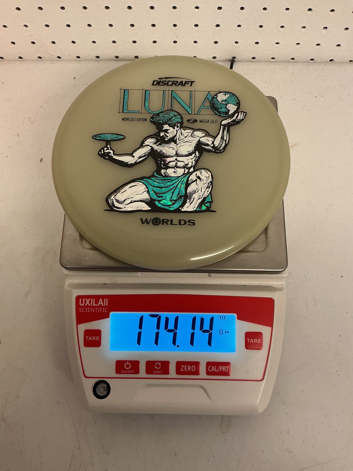 Discraft Worlds 2026 Edition Mega Glo Luna - Spirit of Detroit