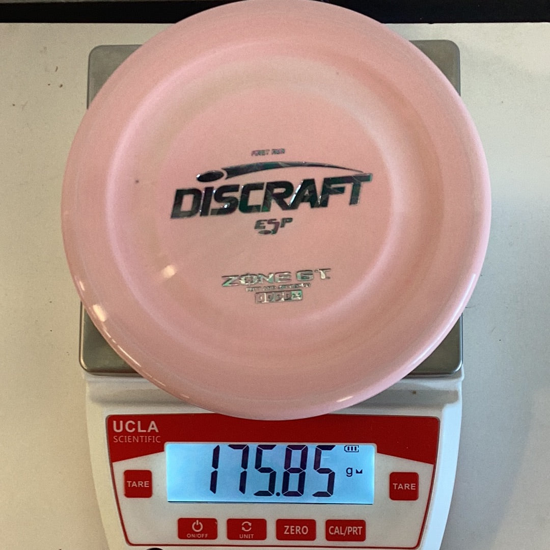 Discraft First Run ESP Zone GT with Banger Top