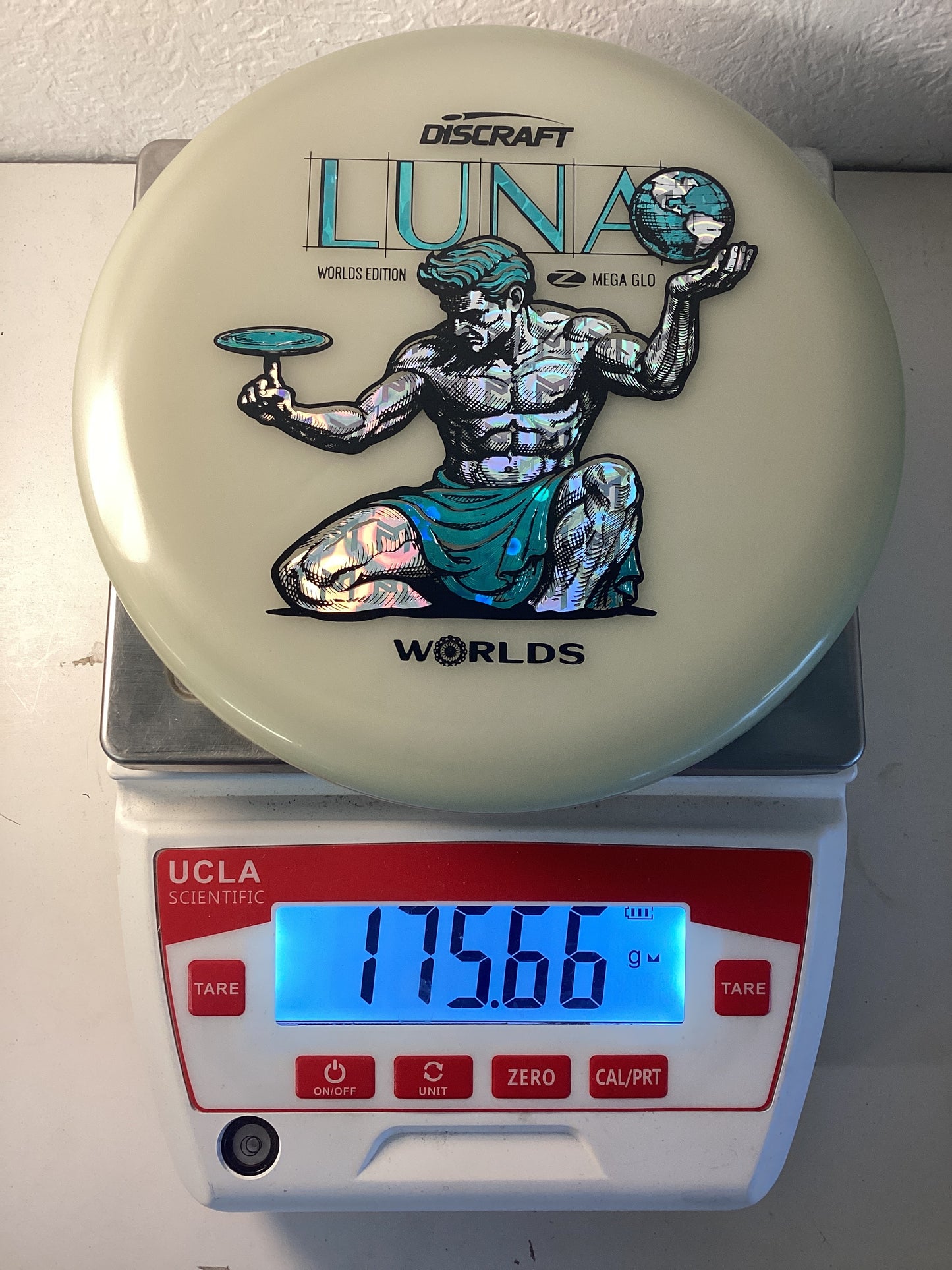 Discraft Worlds 2026 Edition Mega Glo Luna - Spirit of Detroit