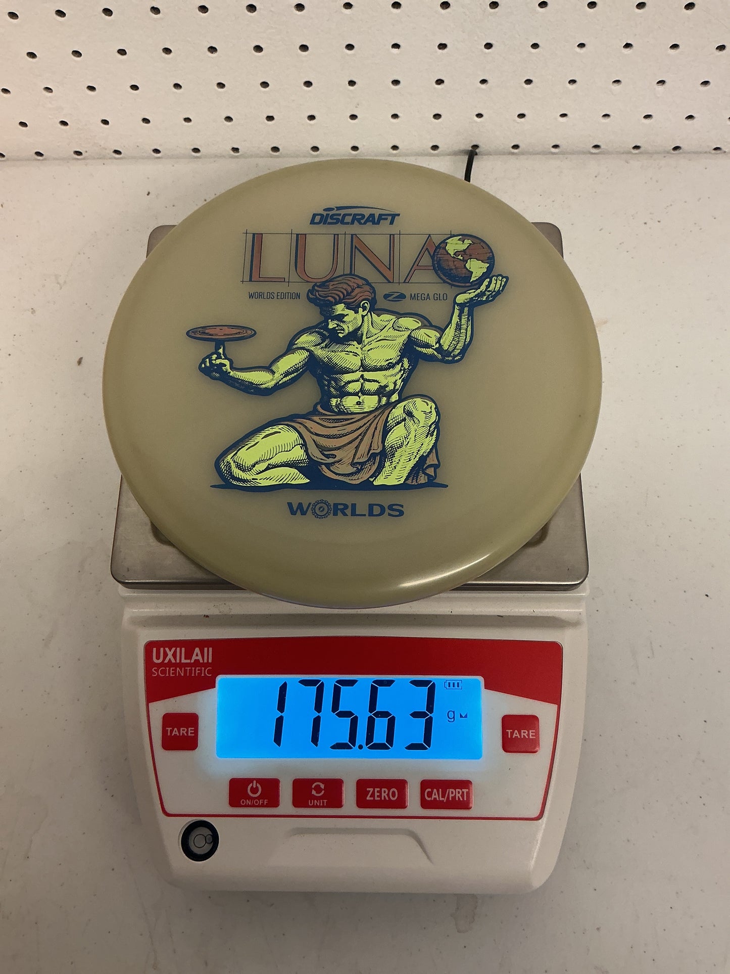Discraft Worlds 2026 Edition Mega Glo Luna - Spirit of Detroit