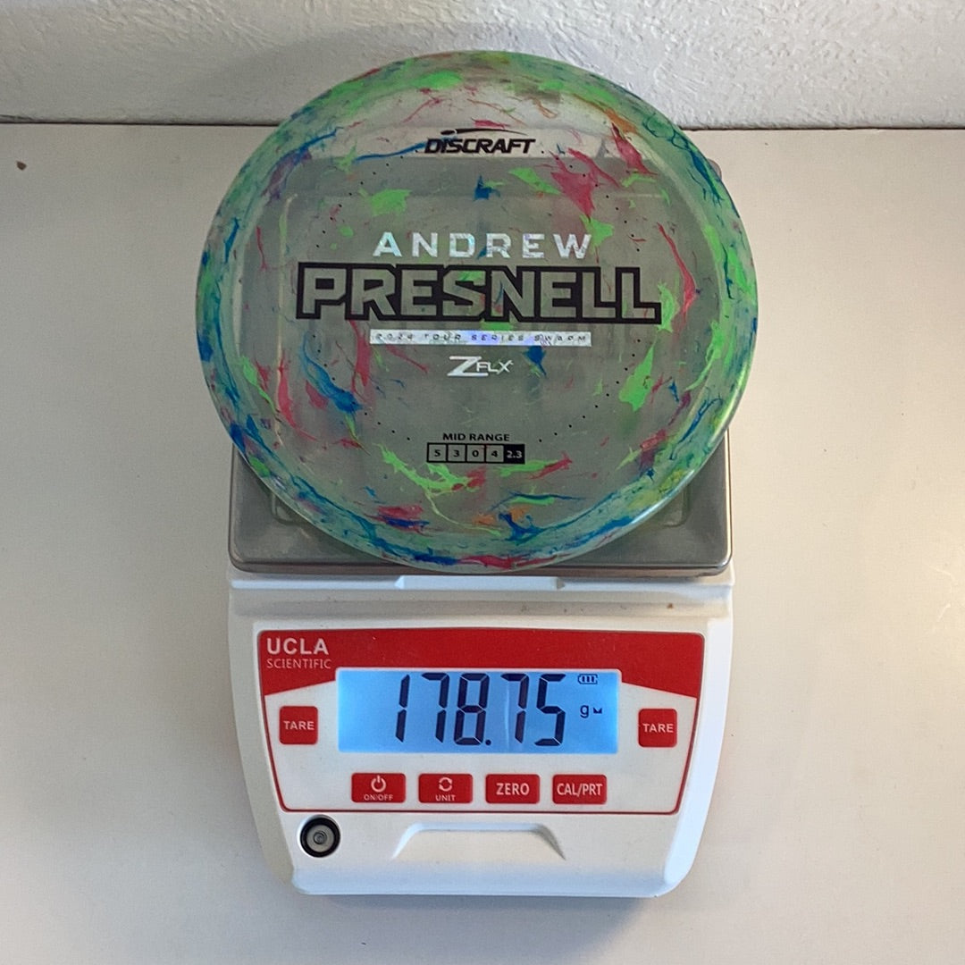 Discraft Jawbreaker Z FLX Swarm Andrew Presnell 2024 Tour Series