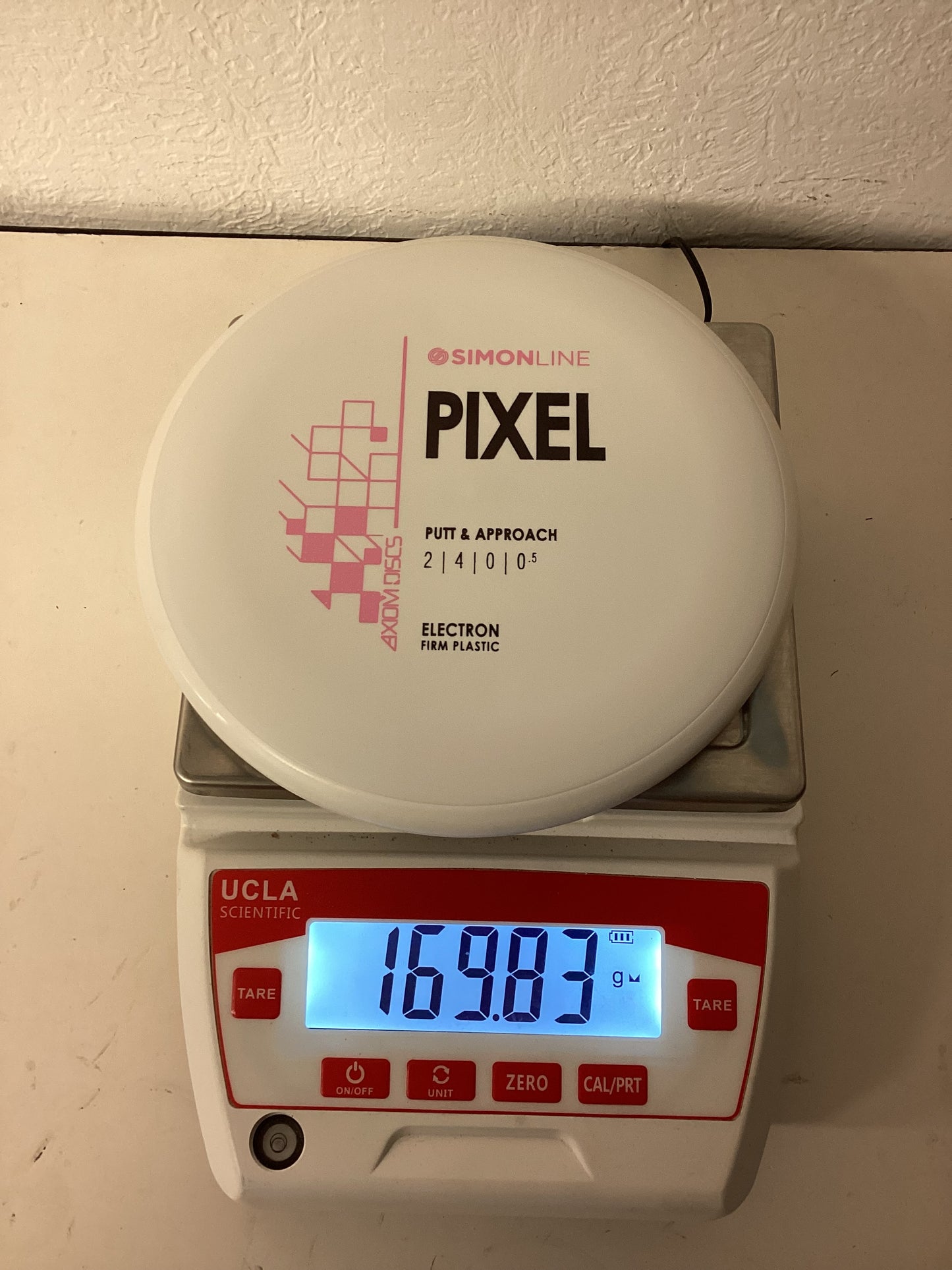 Axiom Simon Line Electron Pixel - White/White/Pink Gyropalooza Exclusive Stamp
