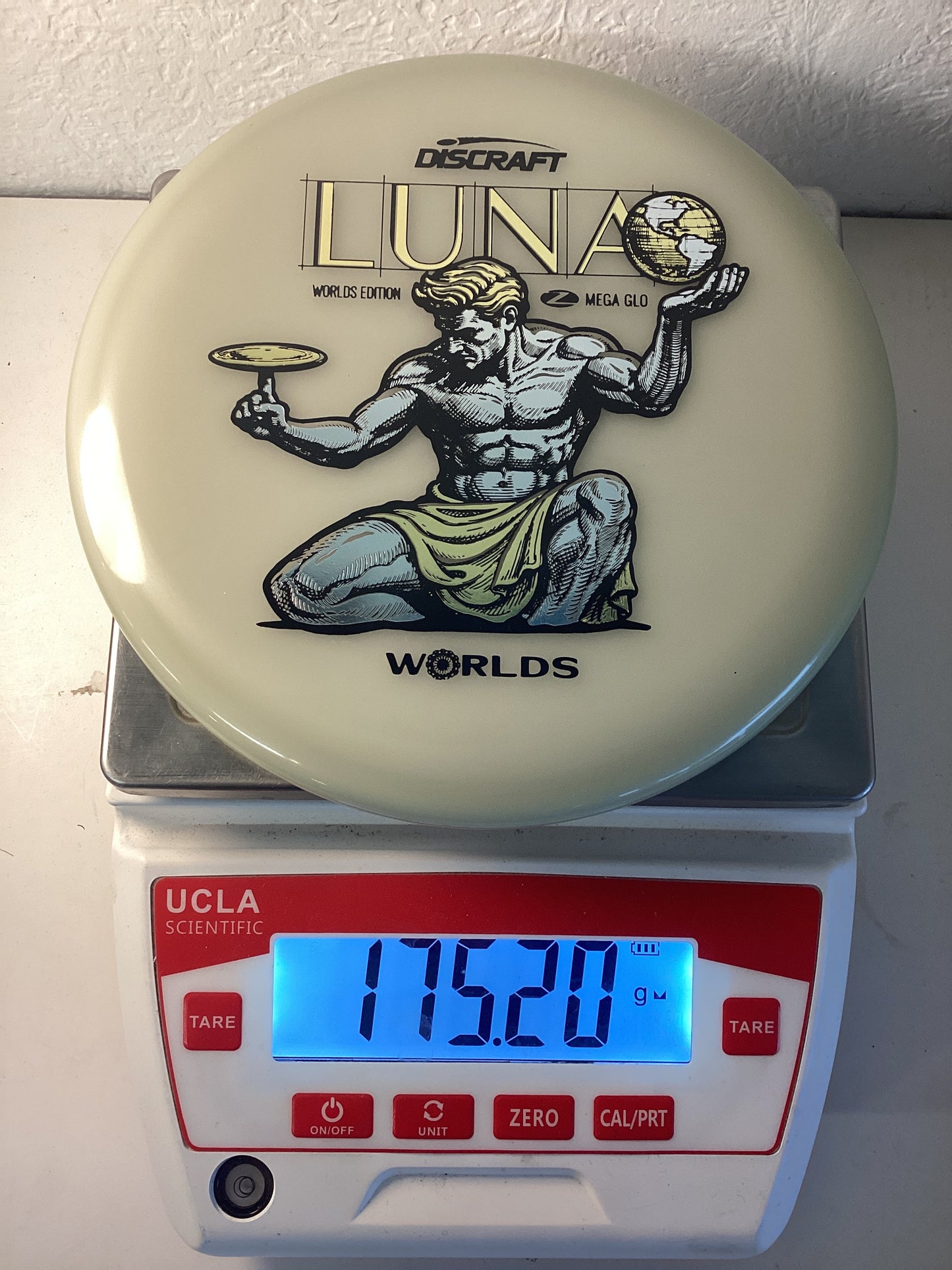 Discraft Worlds 2026 Edition Mega Glo Luna - Spirit of Detroit