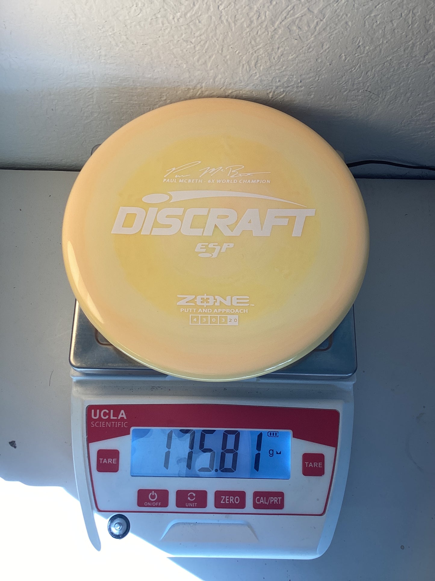 Discraft Paul McBeth 6x ESP Zone Signature Series