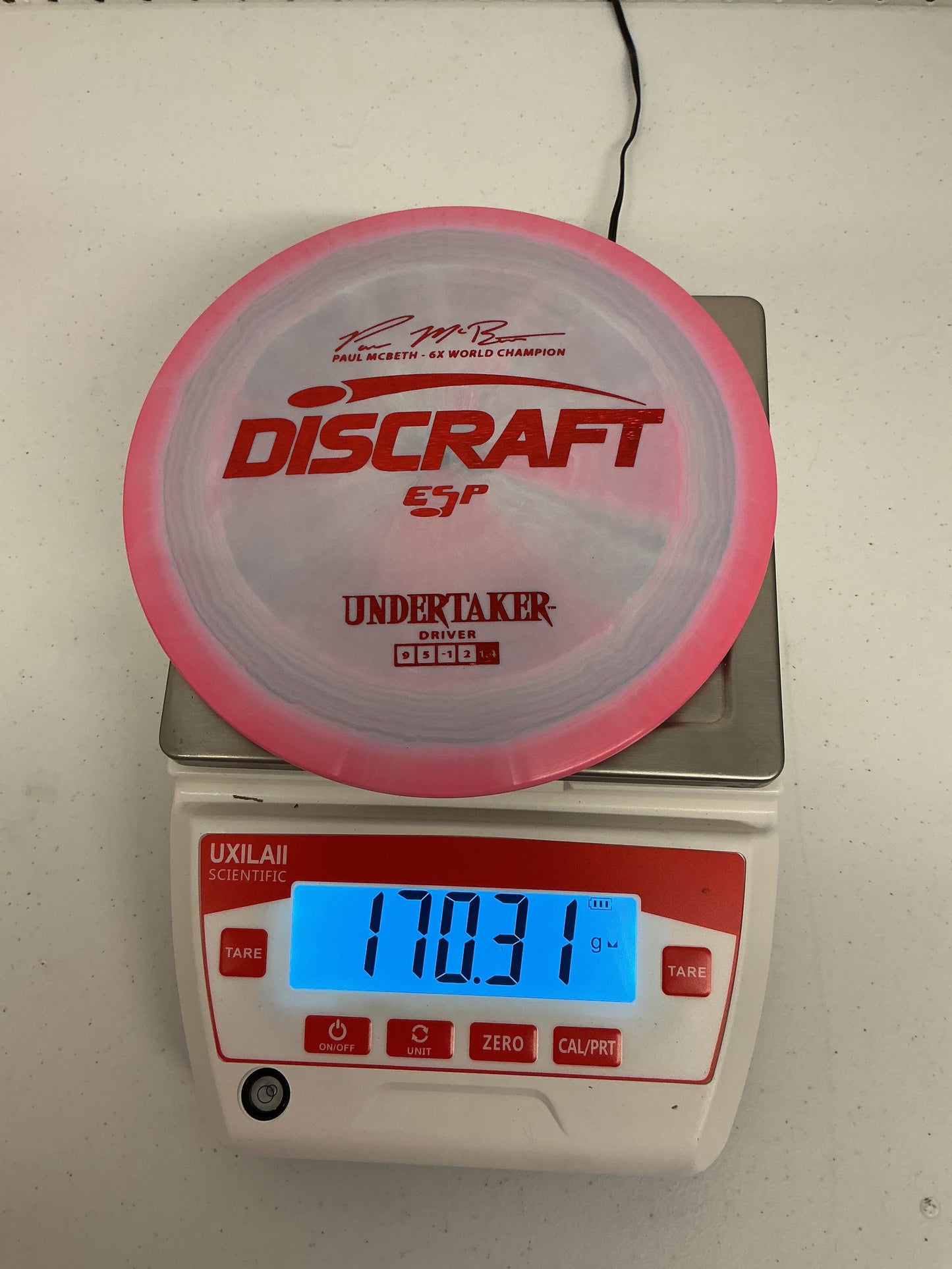 Discraft Paul McBeth 6x ESP Undertaker Signature