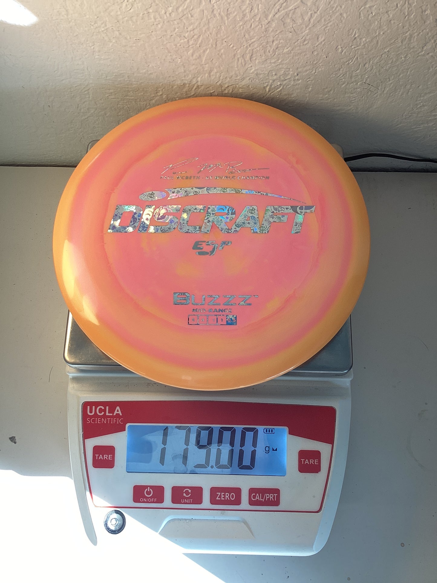 Discraft Paul McBeth 6x ESP Buzzz Signature Series
