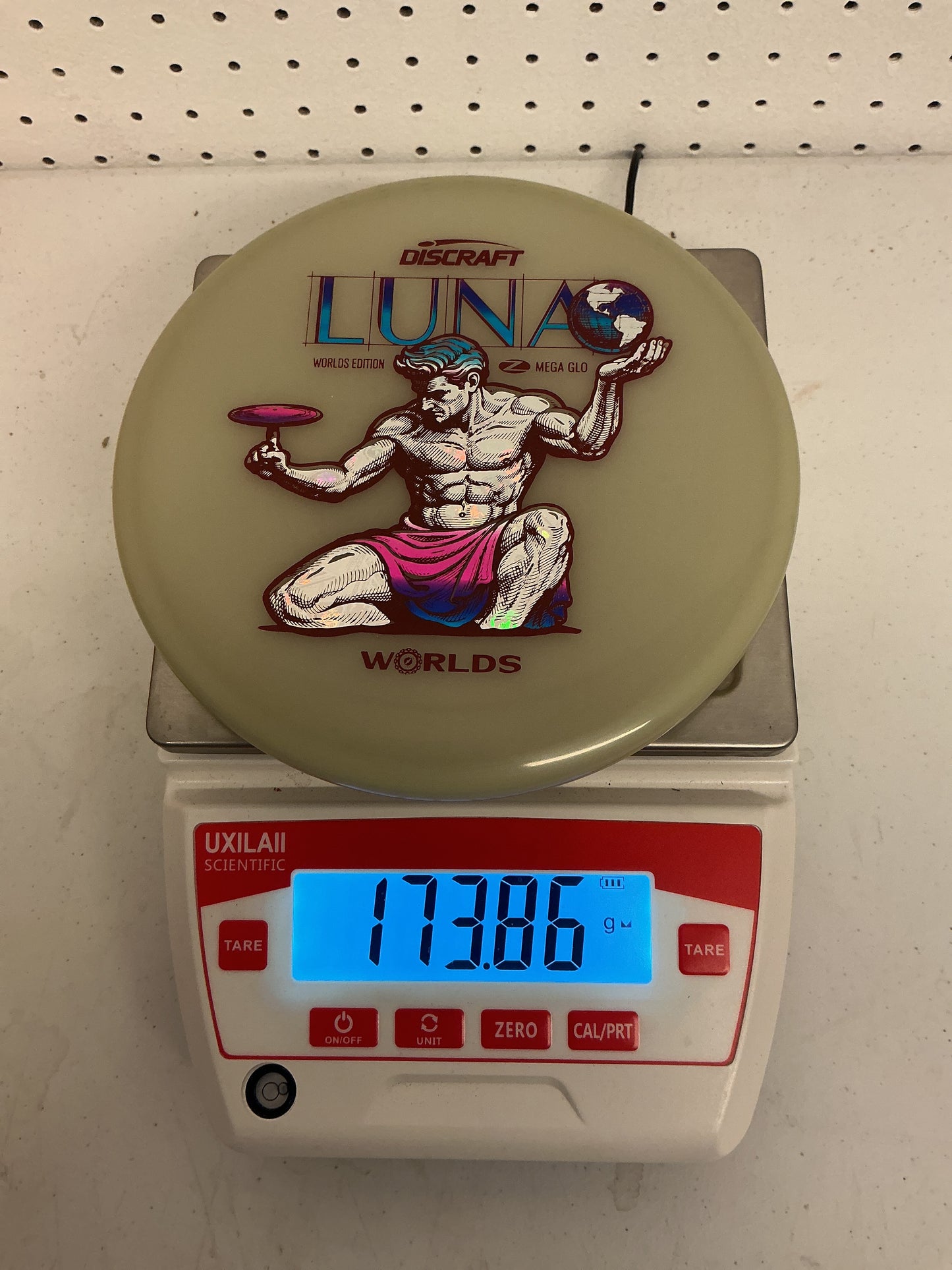 Discraft Worlds 2026 Edition Mega Glo Luna - Spirit of Detroit