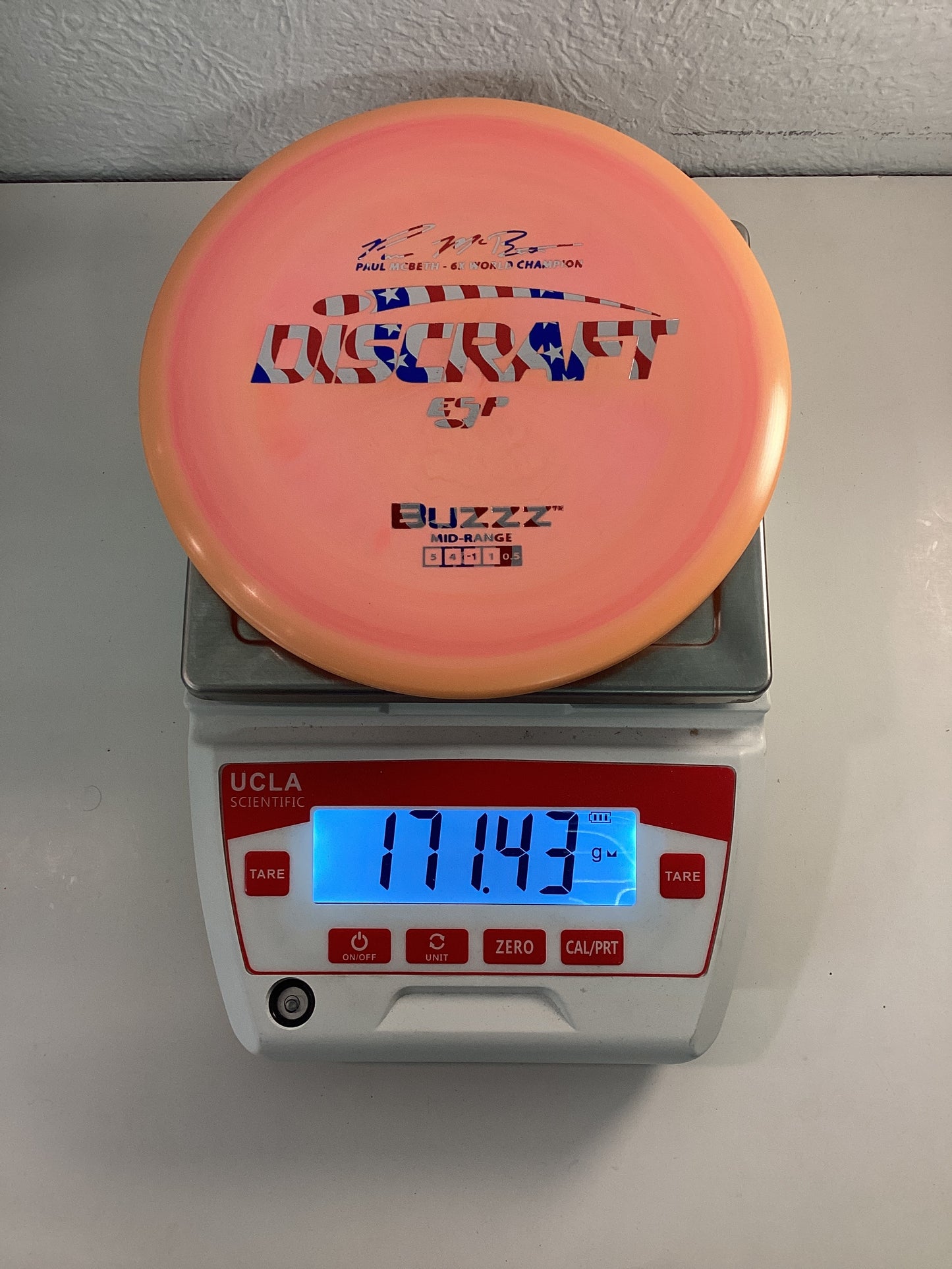 Discraft Paul McBeth 6x ESP Buzzz Signature Series