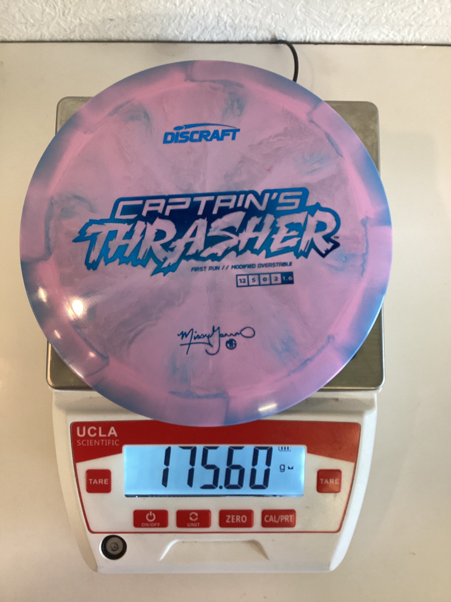 Discraft Missy Gannon Captain’s Thrasher First Run