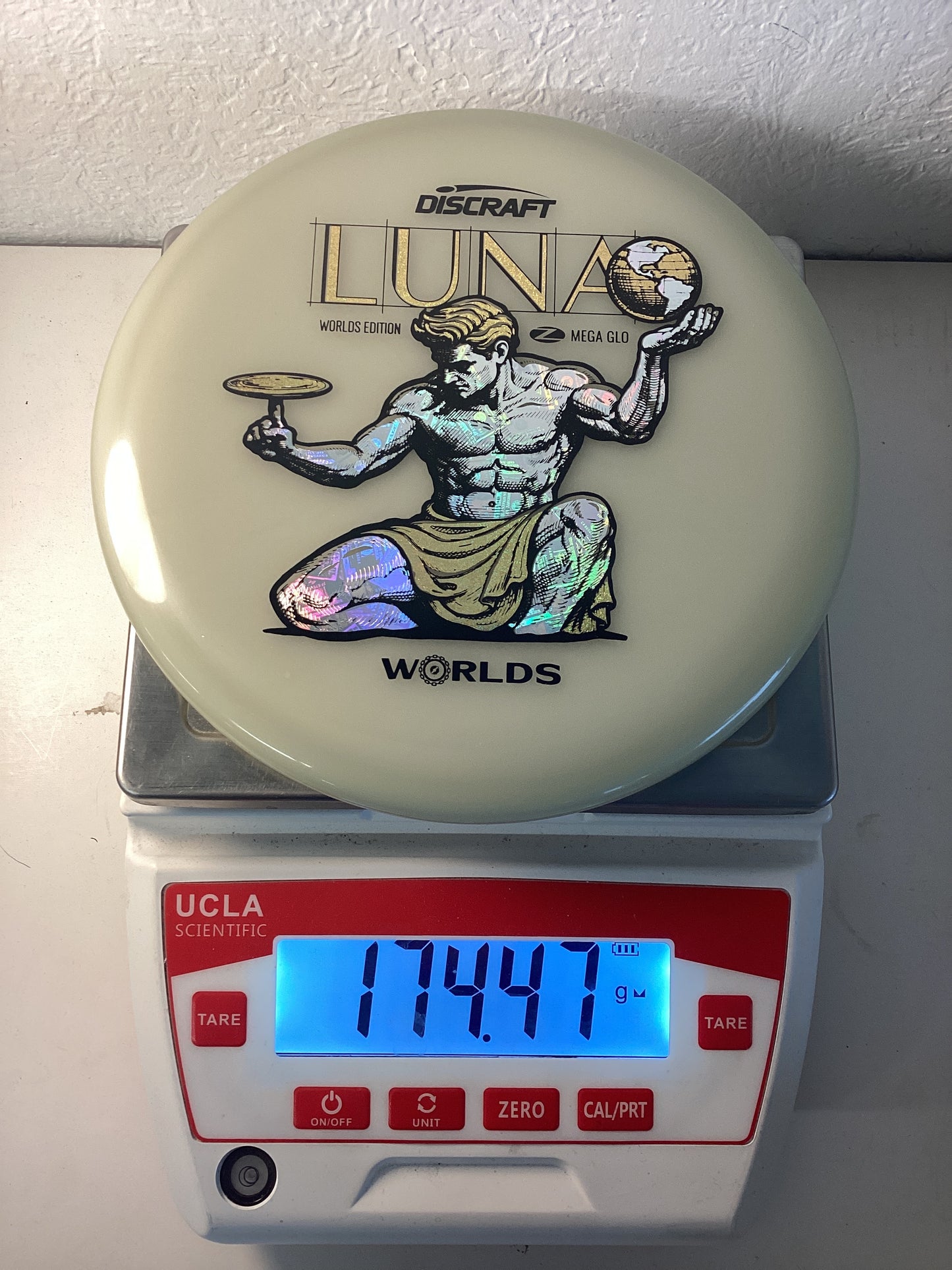 Discraft Worlds 2026 Edition Mega Glo Luna - Spirit of Detroit