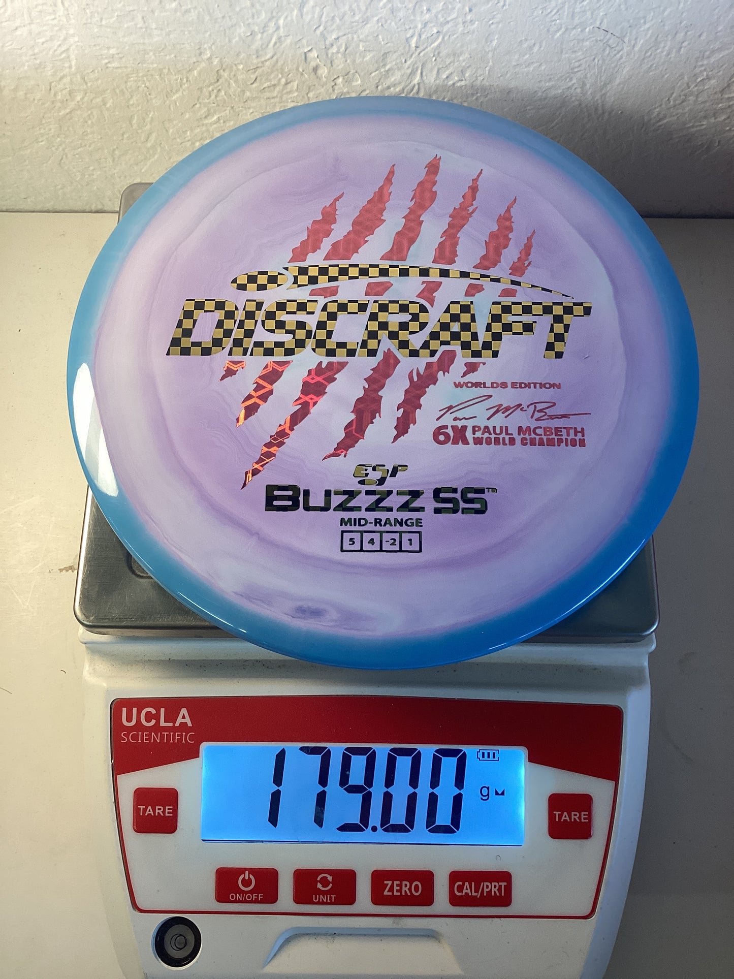 Discraft Worlds 2026 Edition ESP Buzzz SS - Paul McBeth 6-Claw