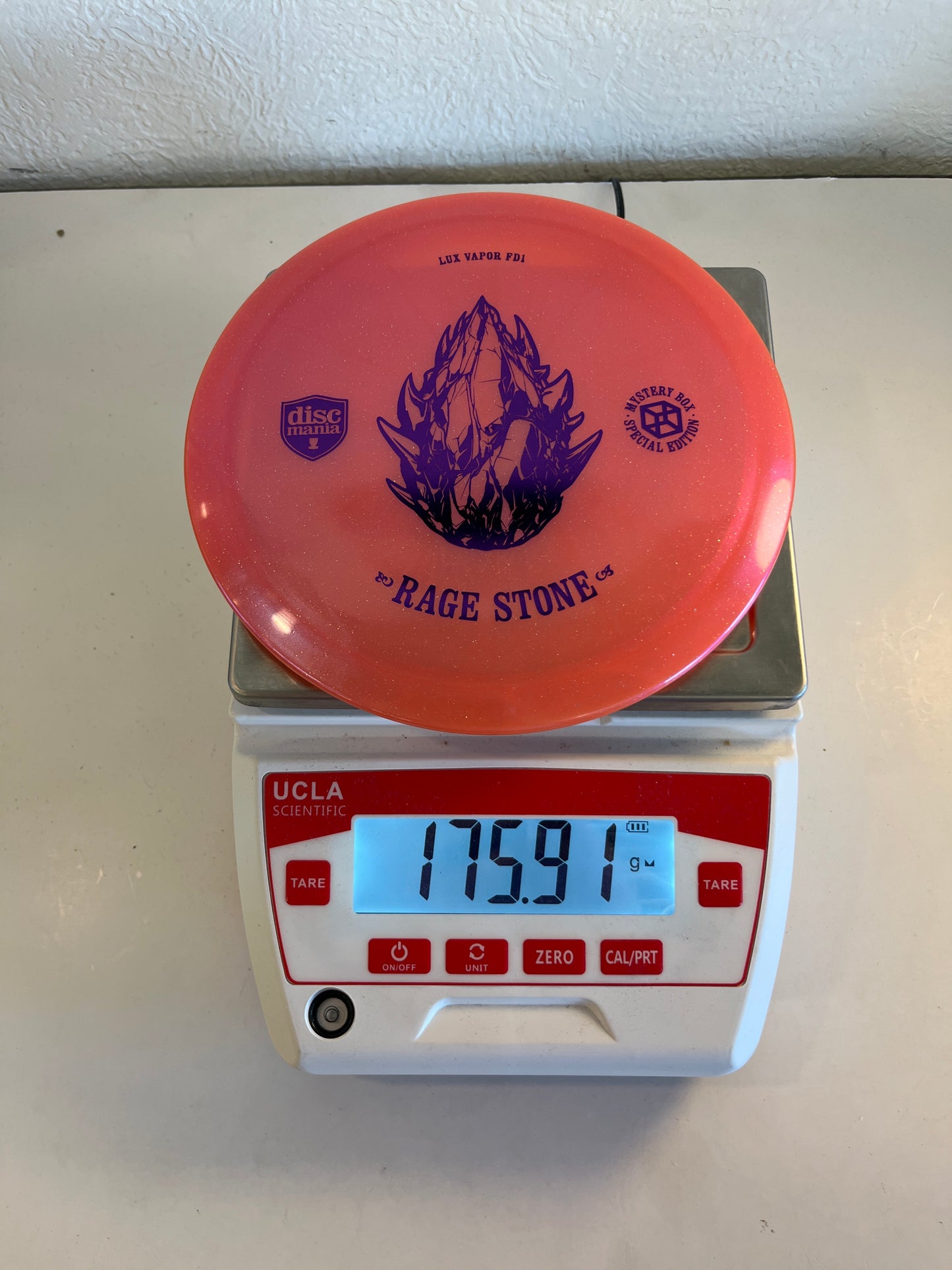 Discmania Lux Vapor FD1 Limited Edition Rage Stone