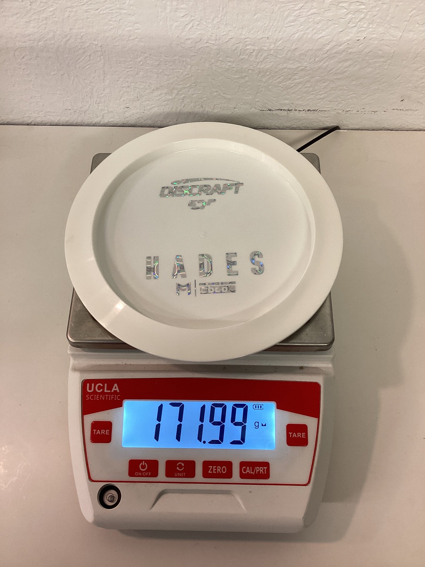 Discraft ESP Hades Solid White Bottom Stamp