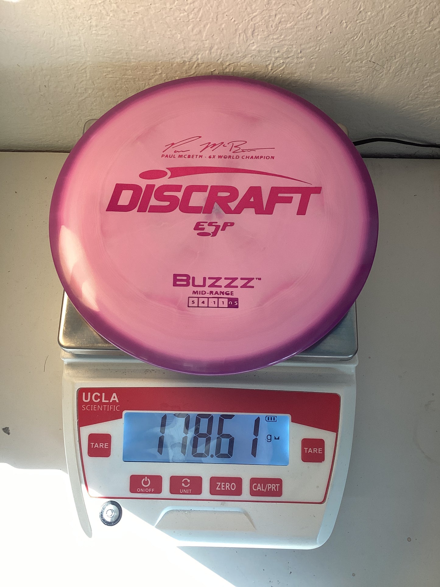 Discraft Paul McBeth 6x ESP Buzzz Signature Series