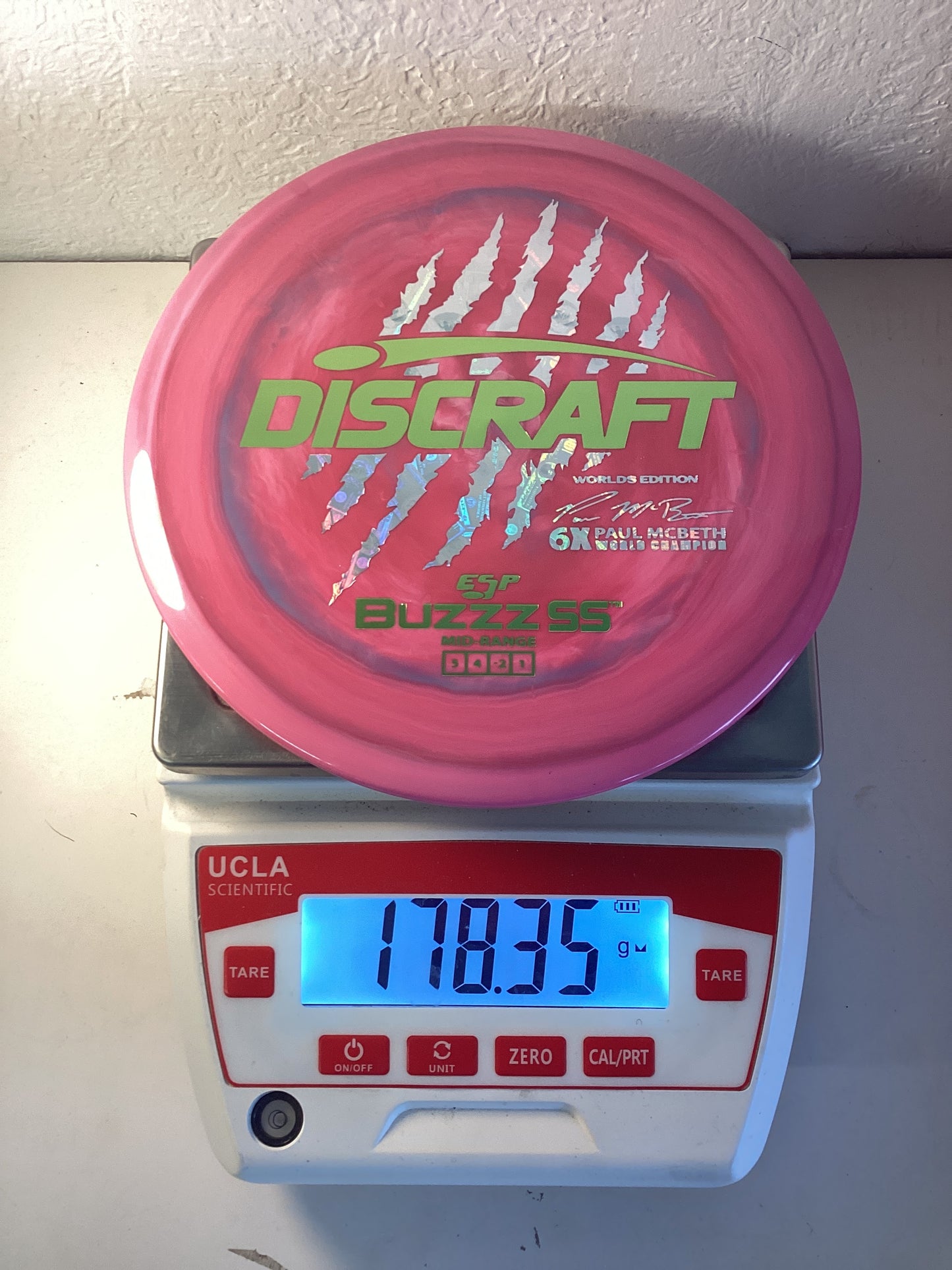 Discraft Worlds 2026 Edition ESP Buzzz SS - Paul McBeth 6-Claw