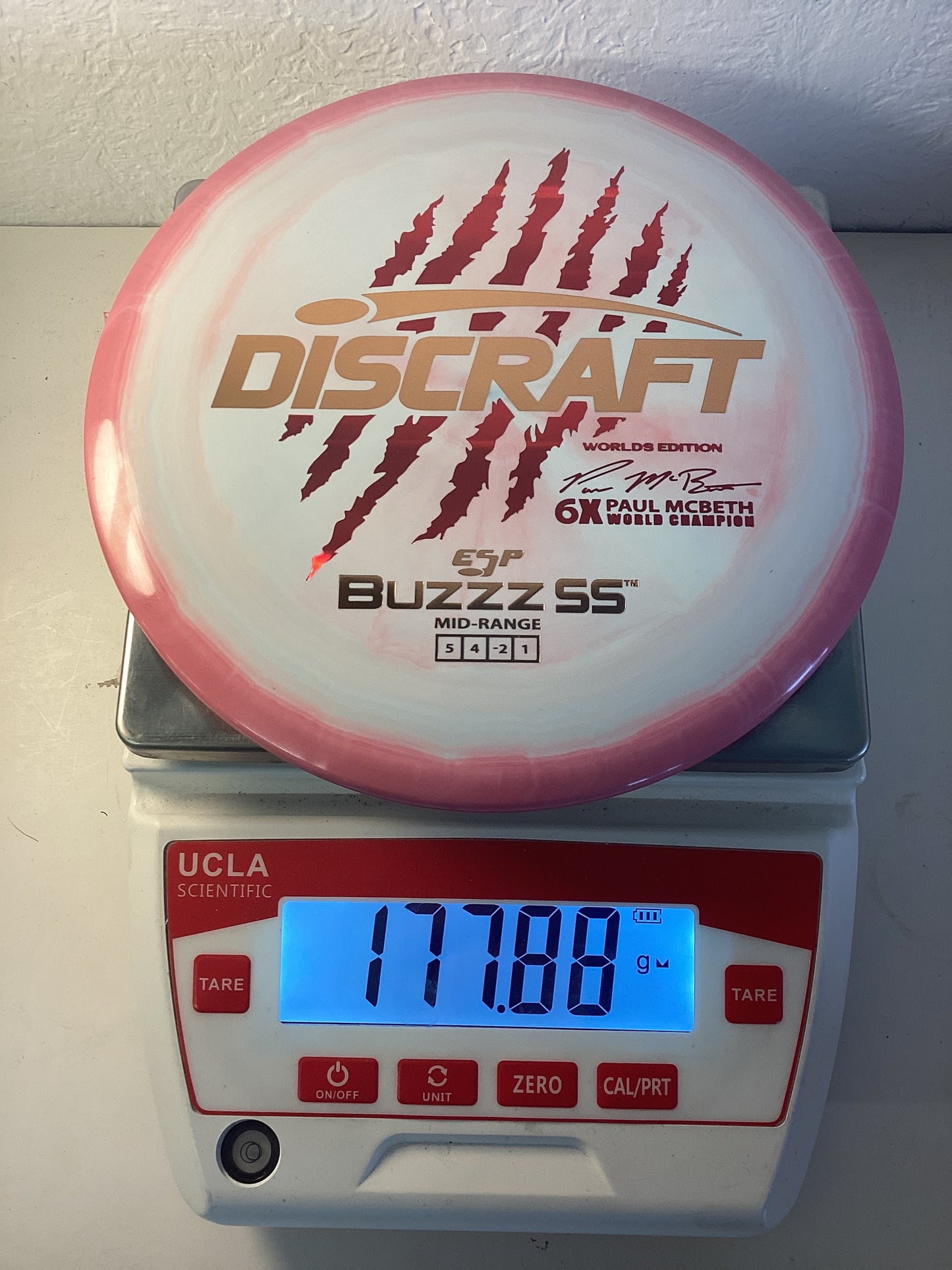 Discraft Worlds 2026 Edition ESP Buzzz SS - Paul McBeth 6-Claw