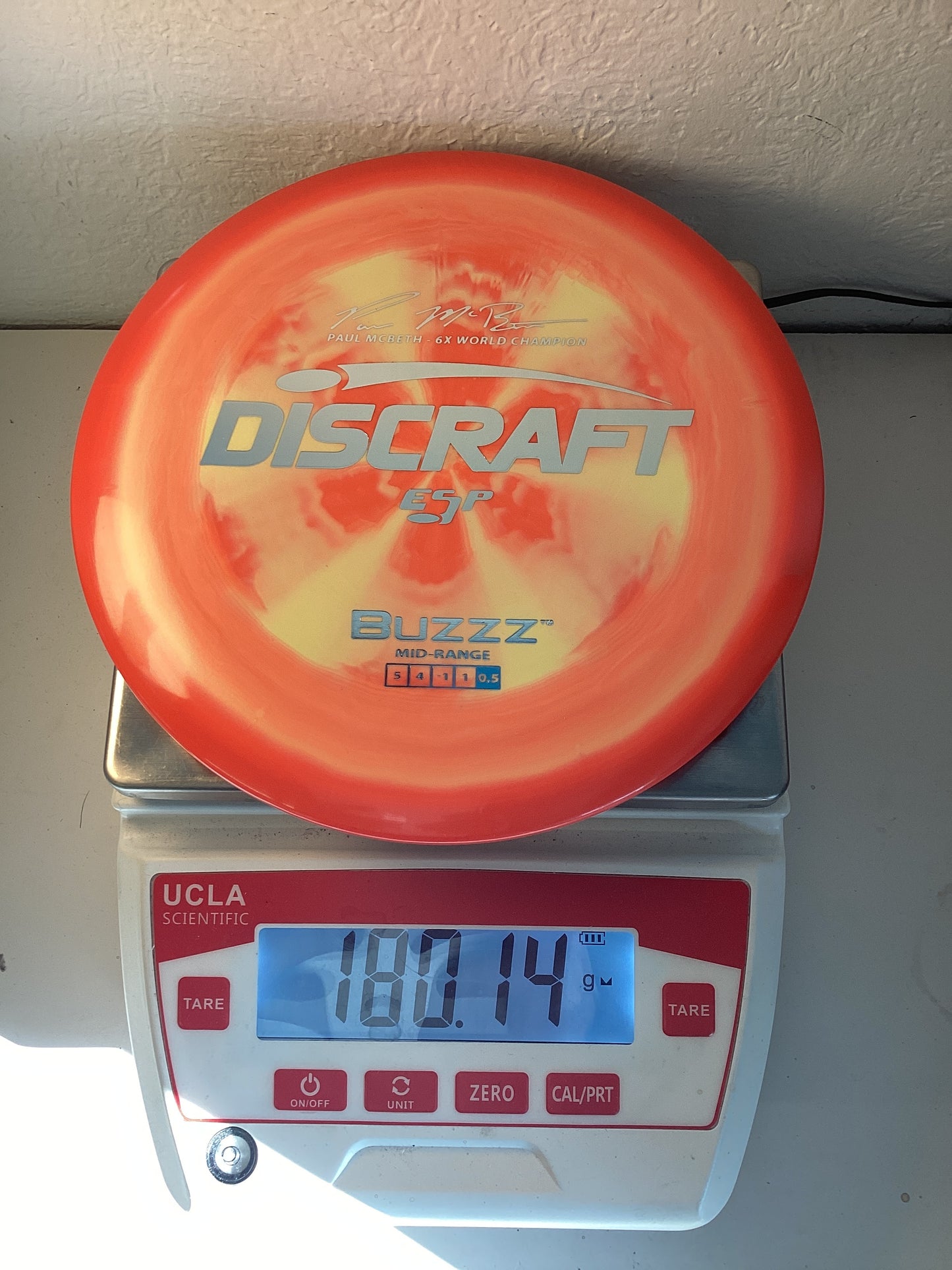 Discraft Paul McBeth 6x ESP Buzzz Signature Series