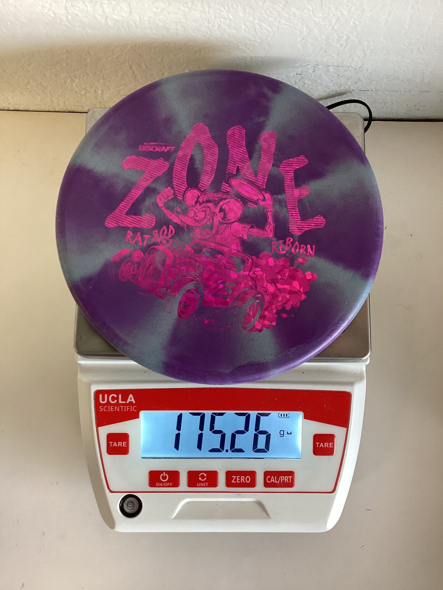 Discraft Rubber Blend Swirl (8-hole) Zone - 2025 Ledgestone Edition
