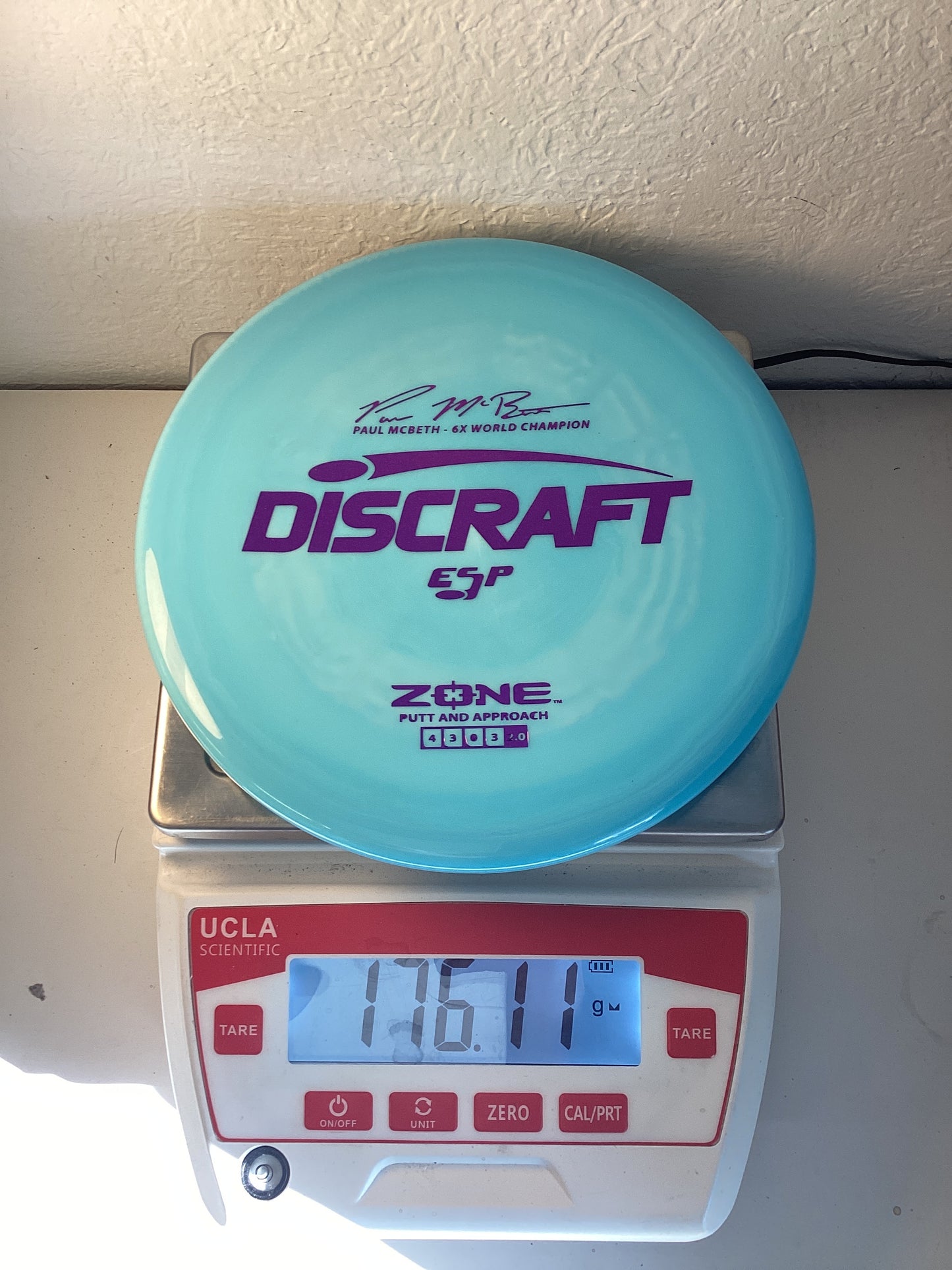 Discraft Paul McBeth 6x ESP Zone Signature Series