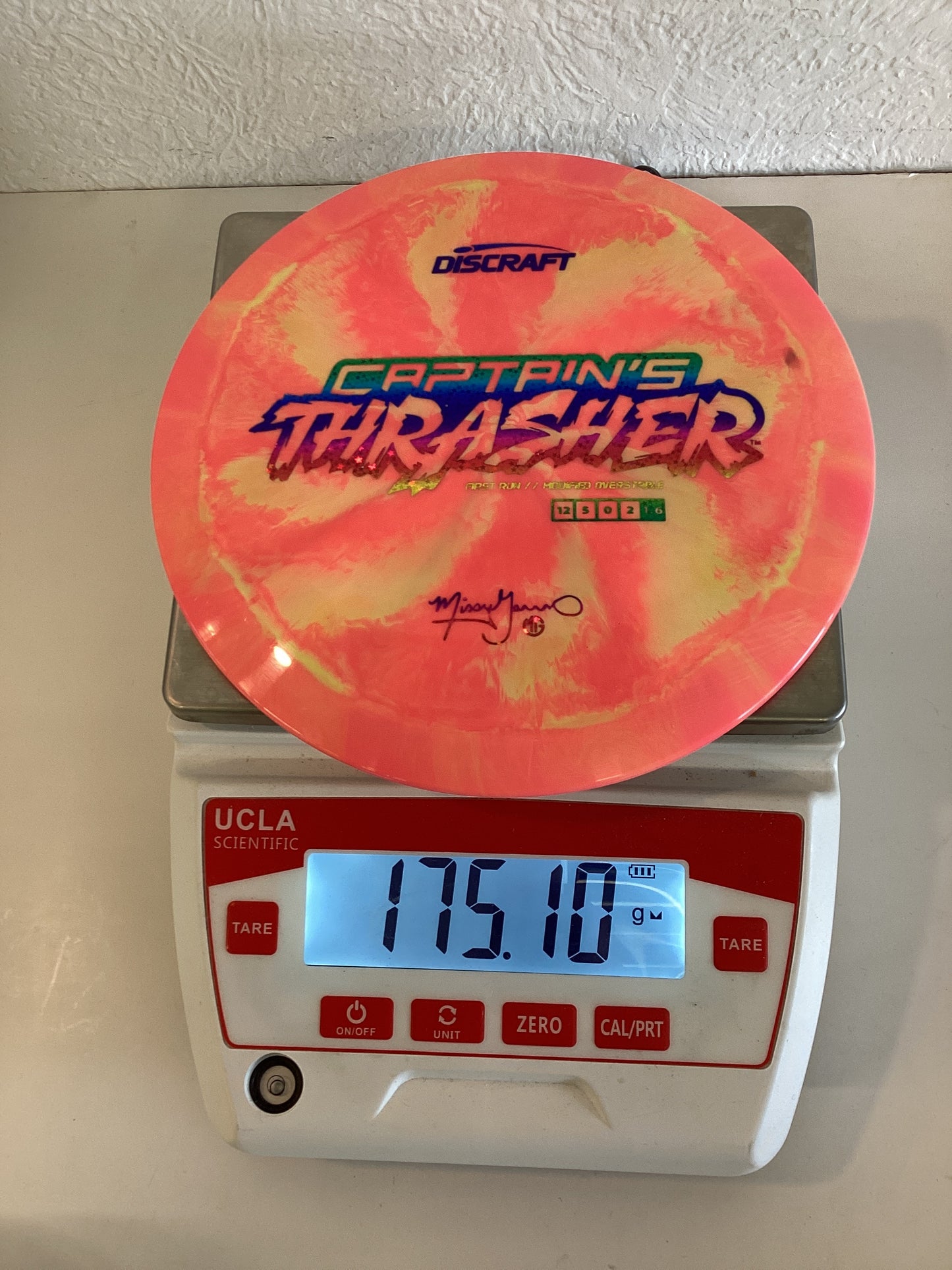 Discraft Missy Gannon Captain’s Thrasher First Run