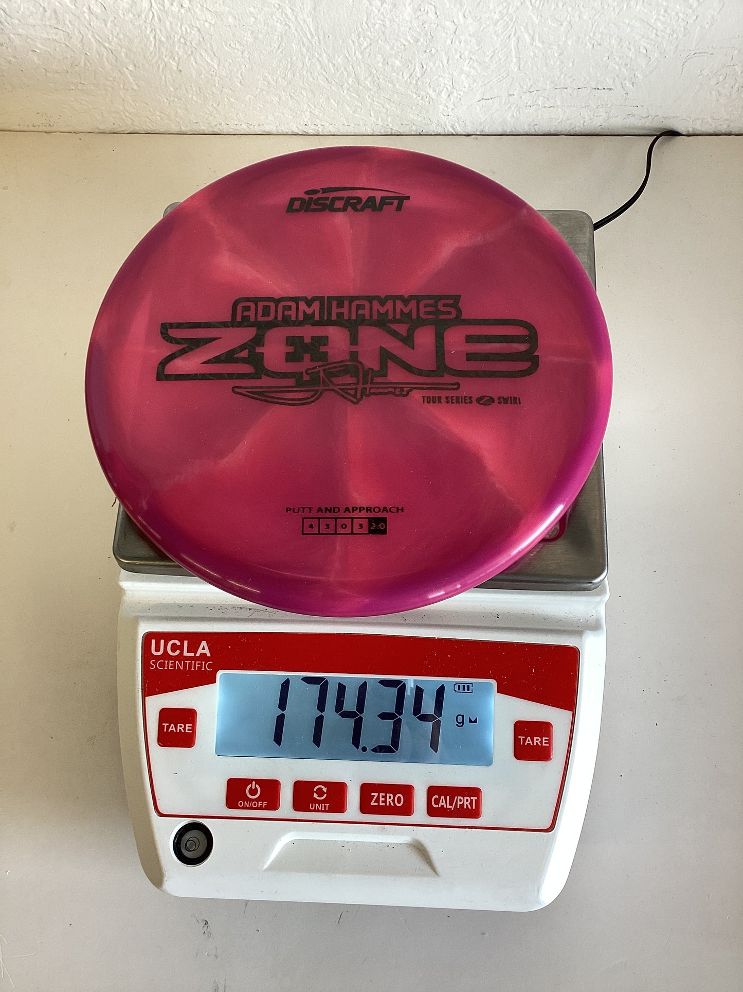 Discraft Z Swirl Zone Adam Hammes 2025 Tour Series