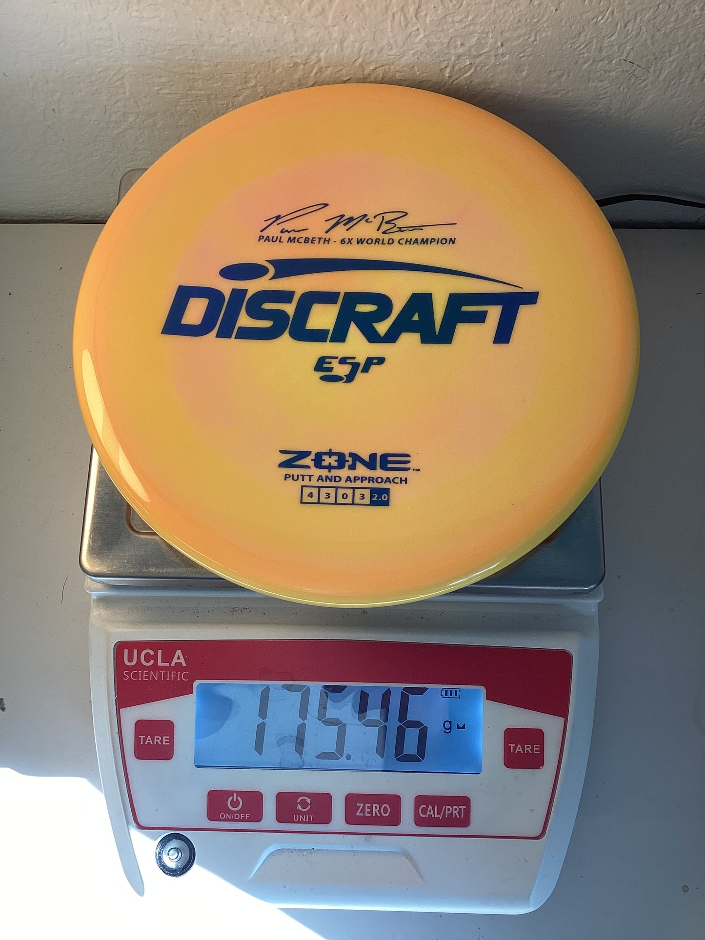 Discraft Paul McBeth 6x ESP Zone Signature Series
