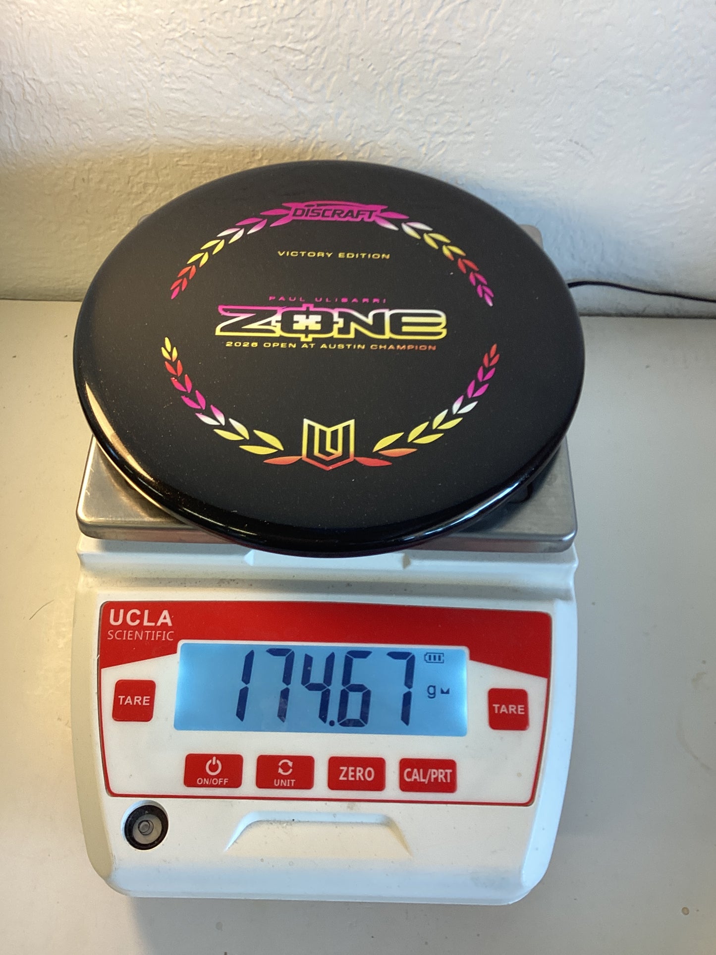 Discraft Victory Edition Zone - Paul Ulibarri 2026 Open at Austin