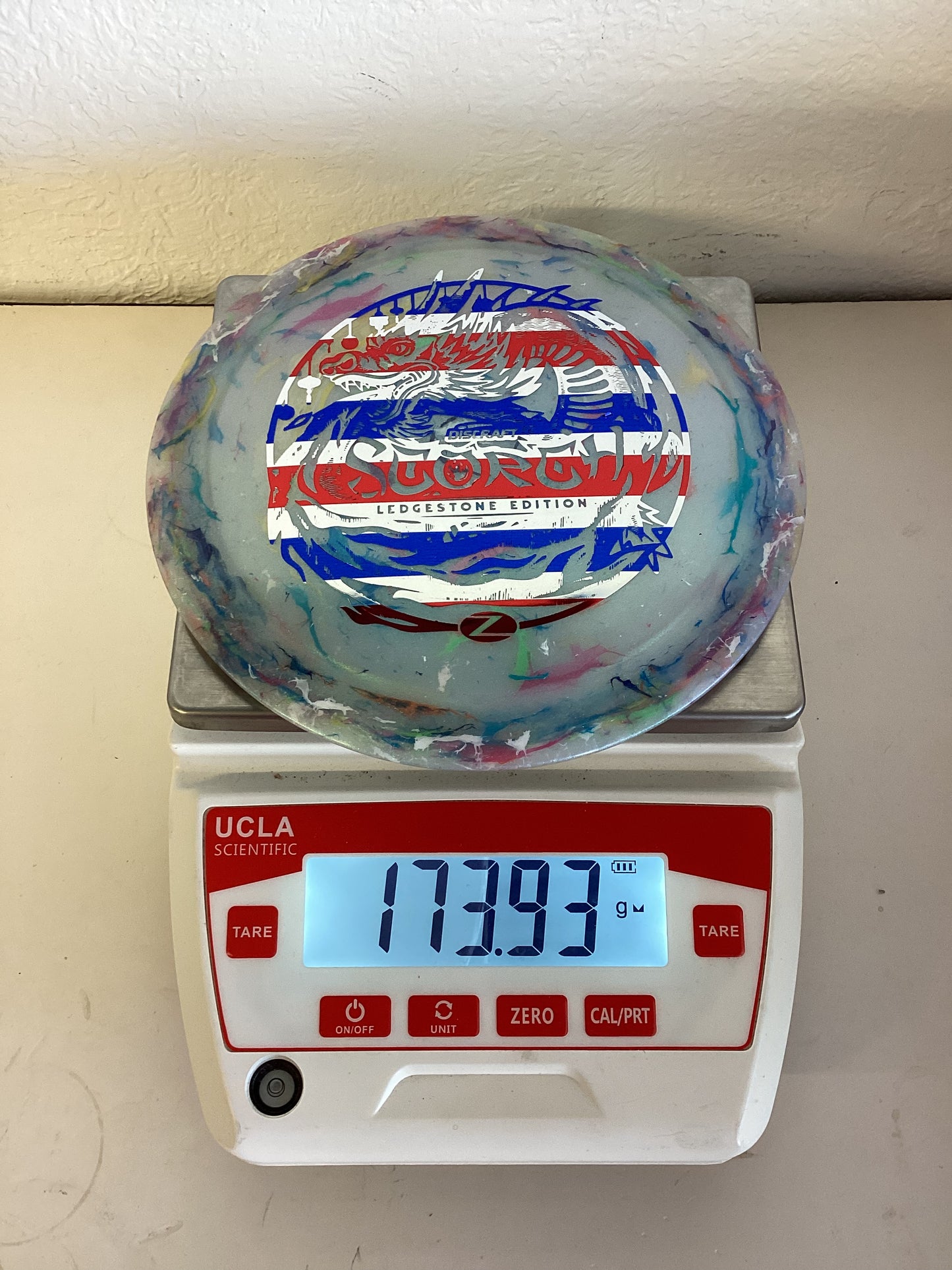 Discraft Colorshift Jawbreaker Z FLX Scorch - 2026 Ledgestone Edition