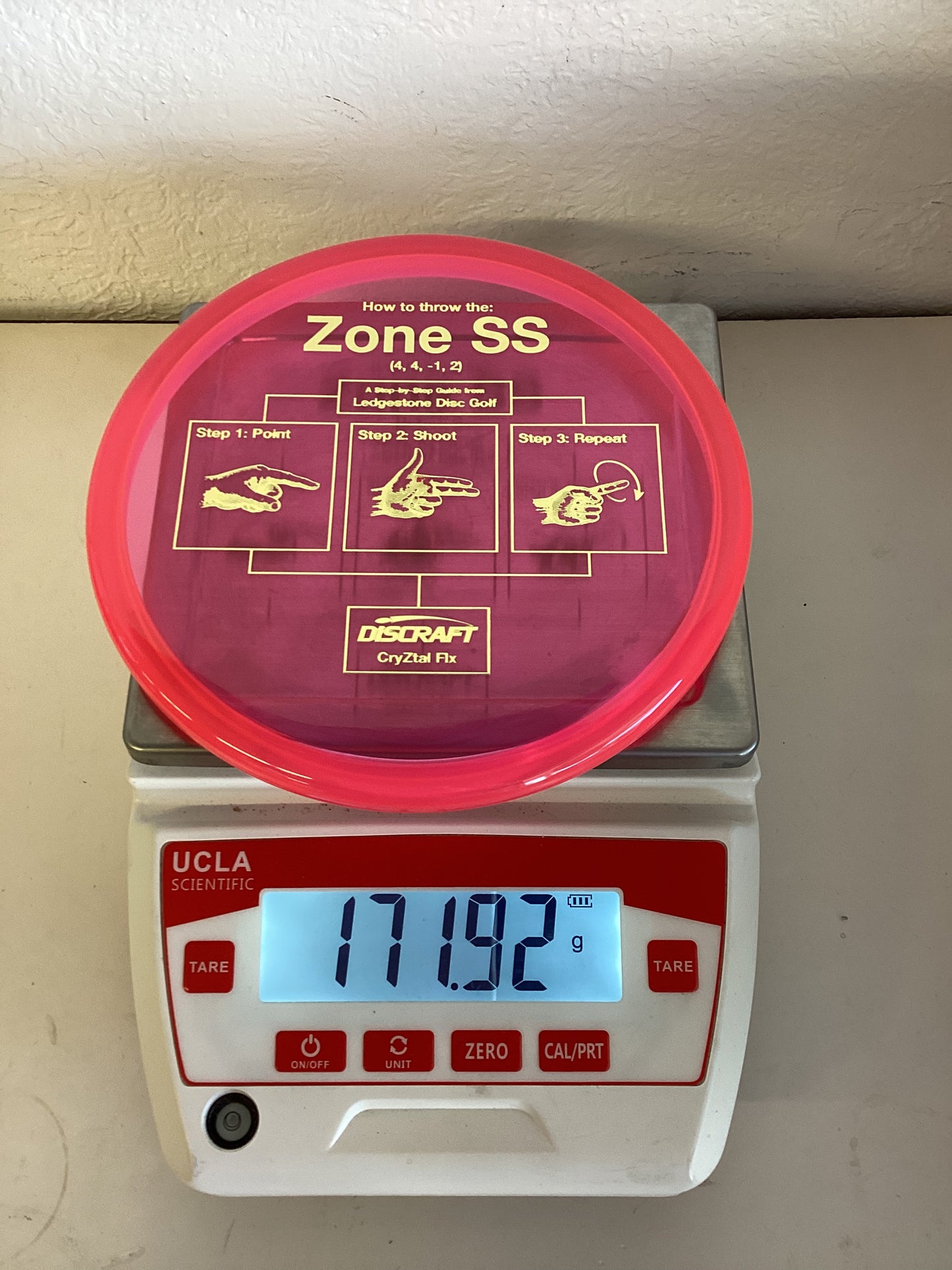 Discraft CryZtal FLX Zone SS - 2026 Ledgestone Edition