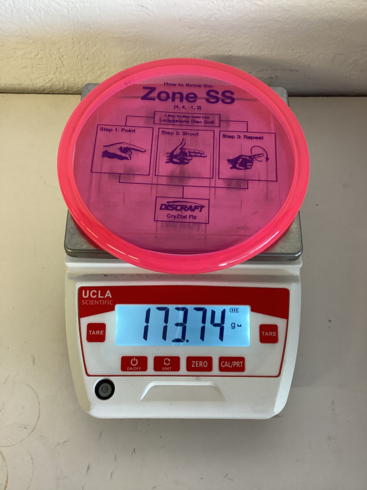 Discraft CryZtal FLX Zone SS - 2026 Ledgestone Edition