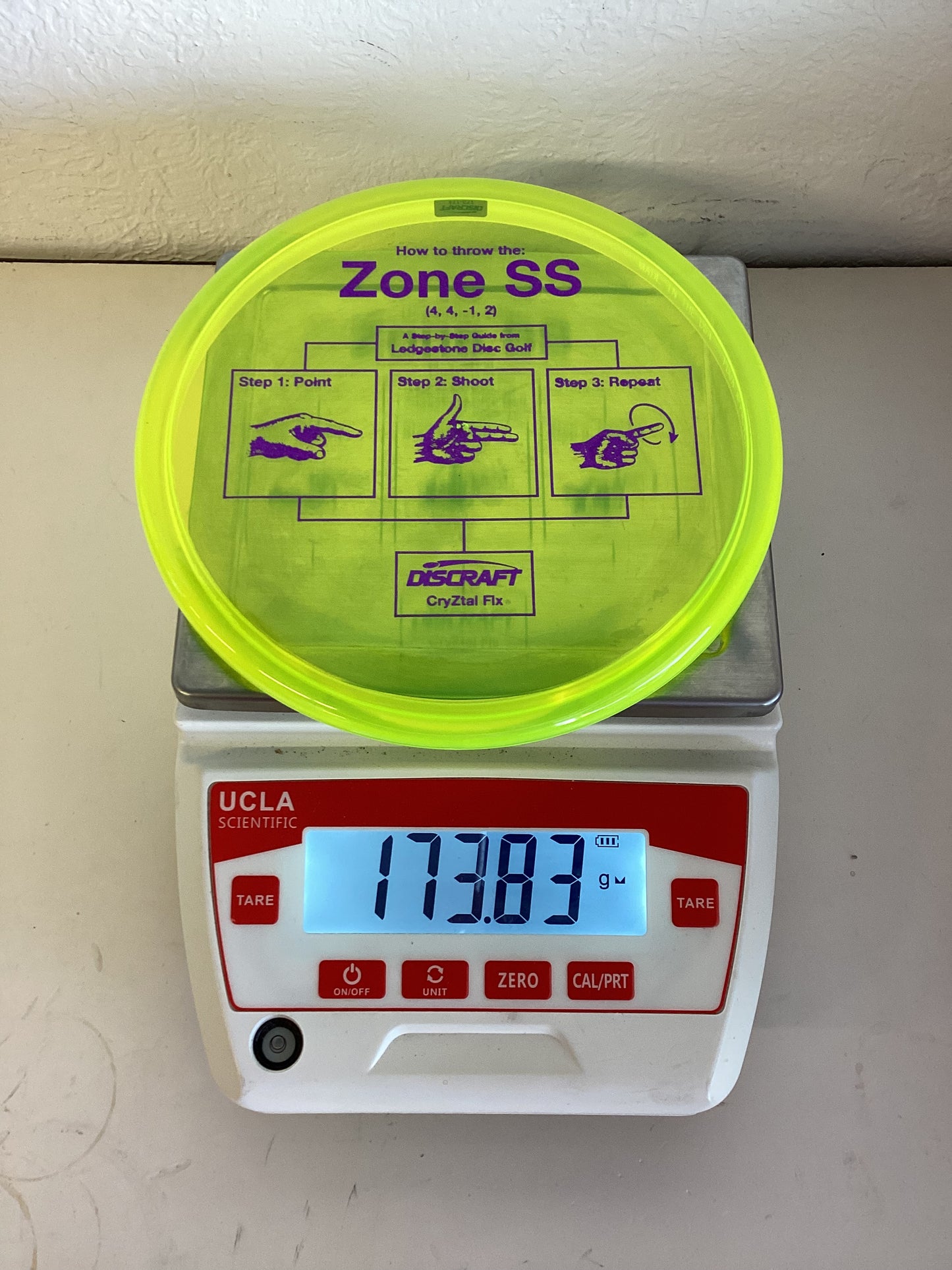 Discraft CryZtal FLX Zone SS - 2026 Ledgestone Edition