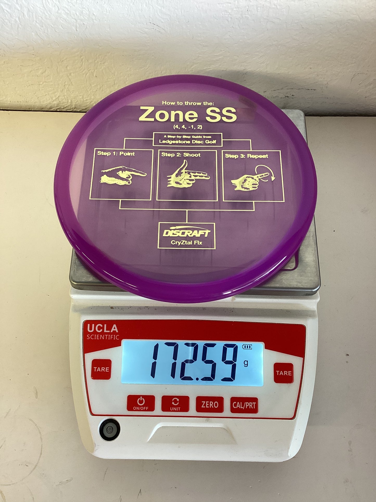 Discraft CryZtal FLX Zone SS - 2026 Ledgestone Edition