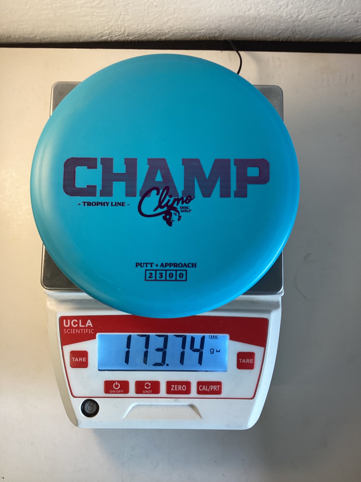 Climo Disc Golf Trophy Line Champ