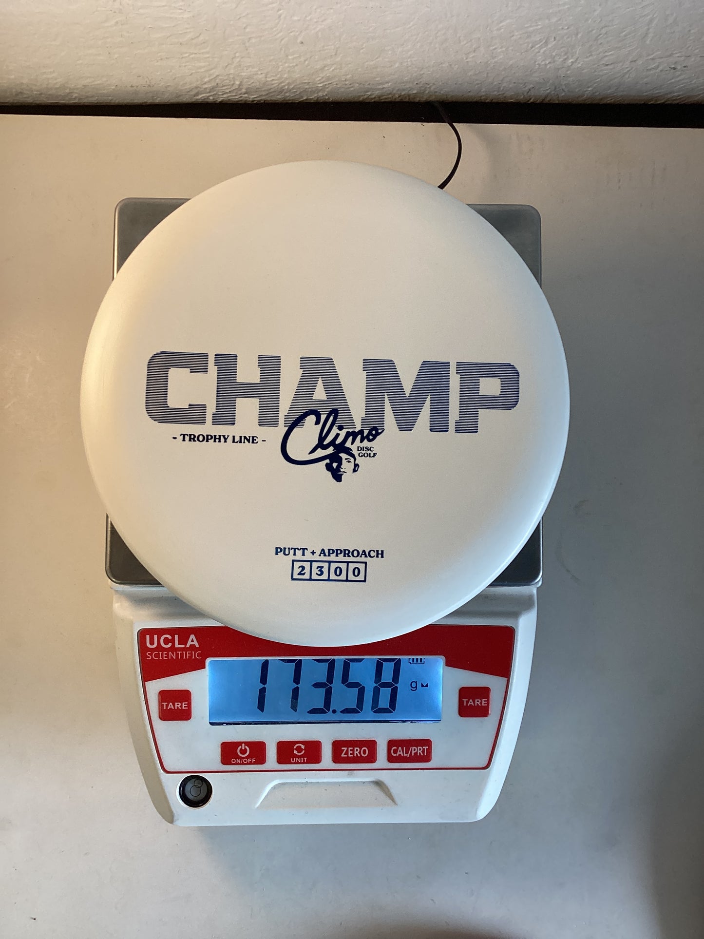 Climo Disc Golf Trophy Line Champ