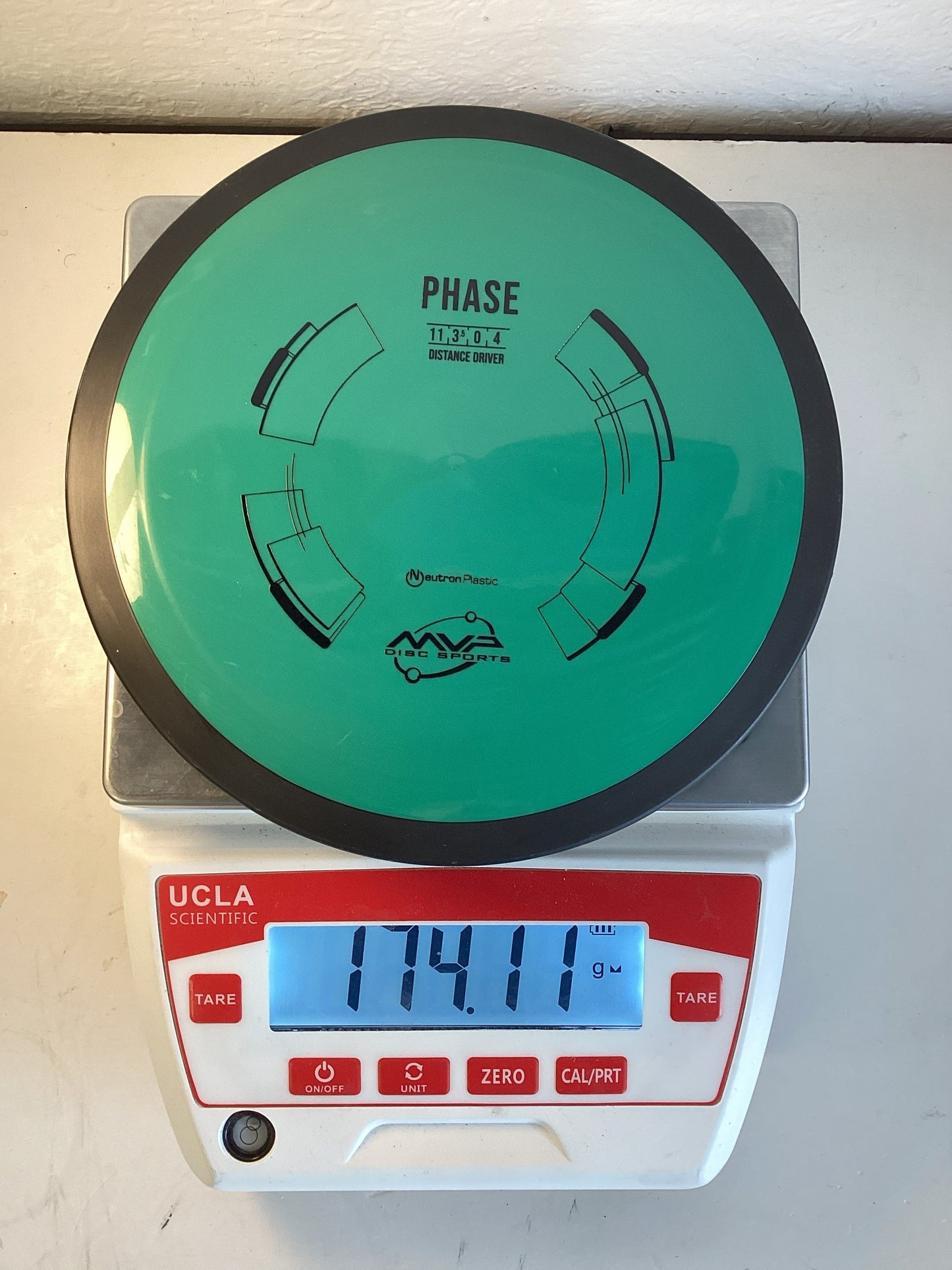 MVP-Neutron-Phase-Teal-174.11g PRE-OWNED