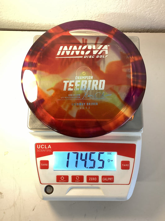 Innova-Champion-Teebird-Red/Orange-174.55g PRE-OWNED