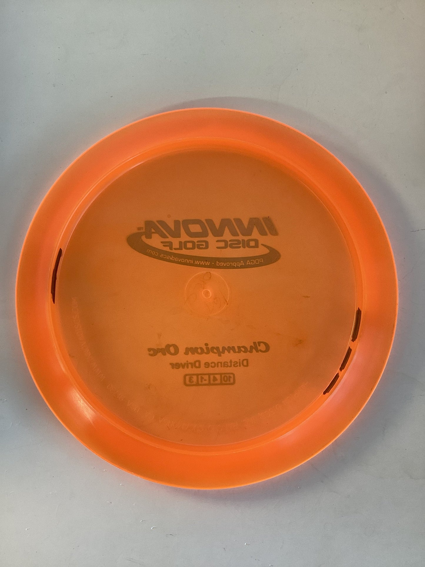 Innova-Champion-Orc-Orange-167.16g PRE-OWNED