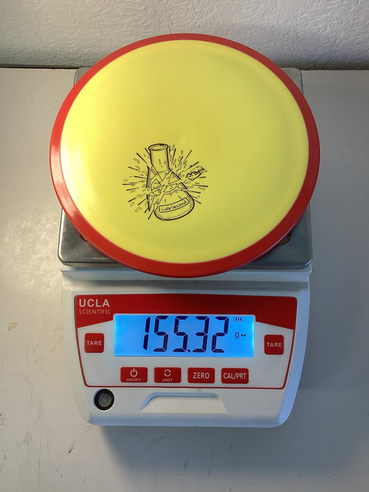 Axiom-Fission-Fireball-Yellow/Red-155.32g PRE-OWNED