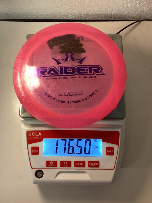 DynamicDiscs-Lucid-Raider-Pink-176.50g PRE-OWNED