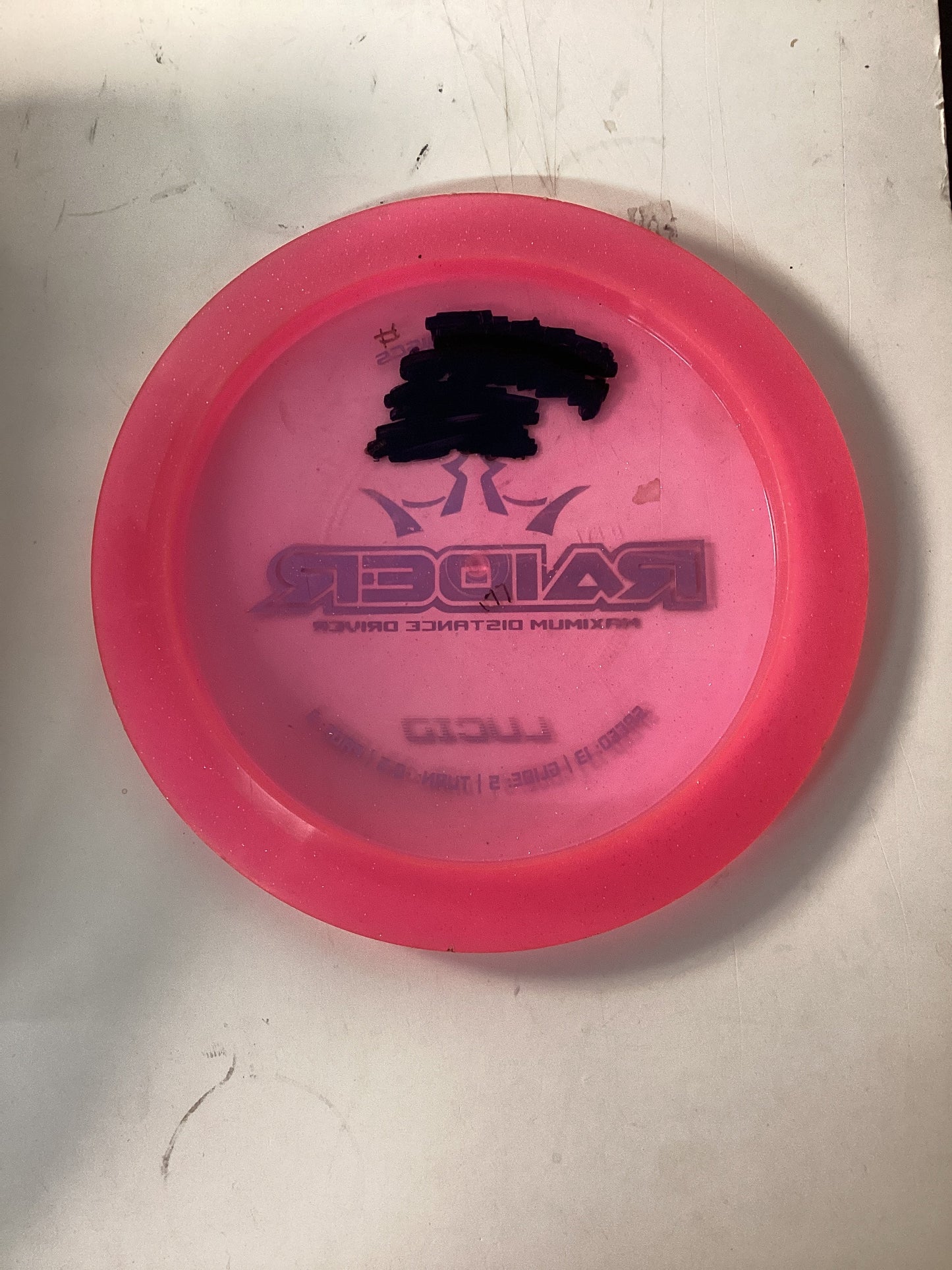 DynamicDiscs-Lucid-Raider-Pink-176.50g PRE-OWNED