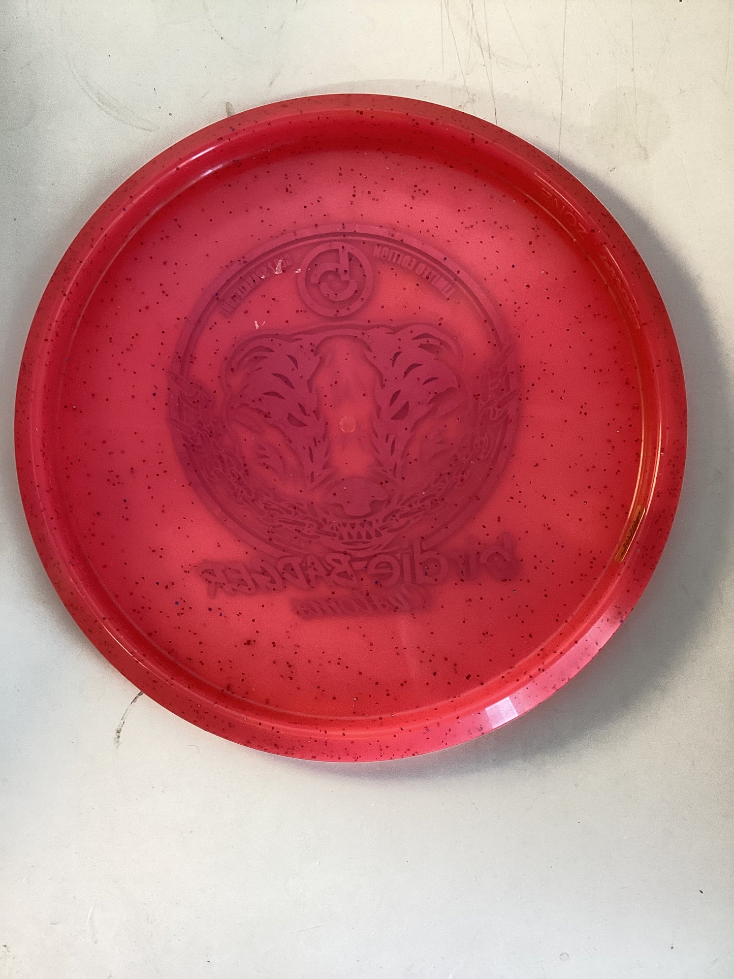 Discraft-Z-GloSparkle-Zone-Red-173.62g PRE-OWNED