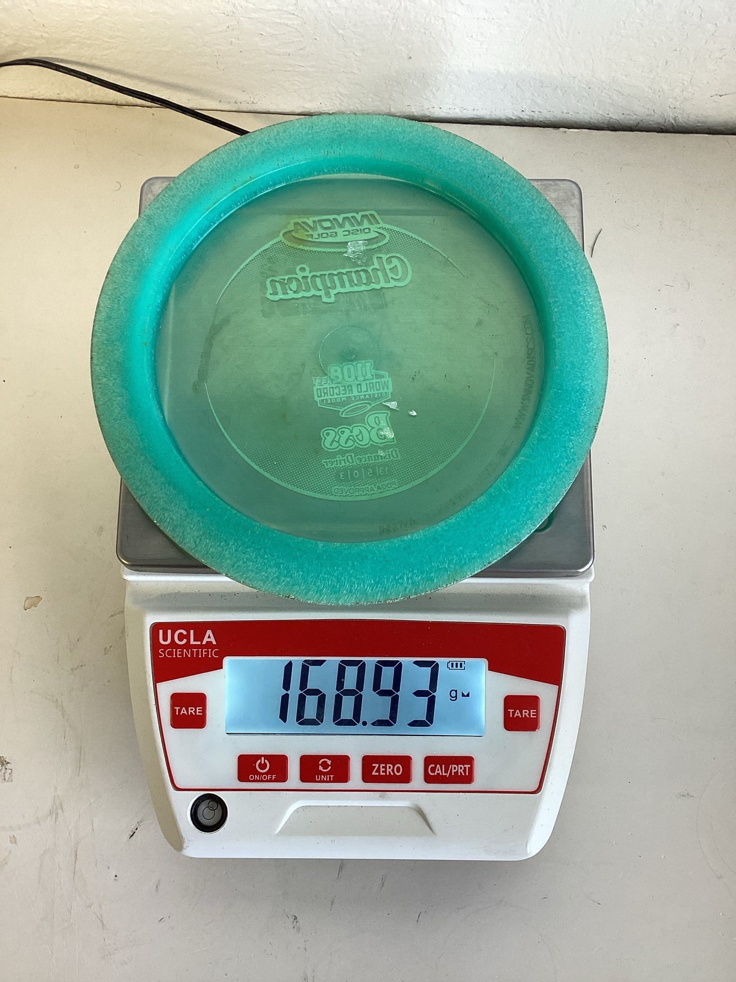 Innova-Champion-Boss-Teal Green-168.91g PRE-OWNED