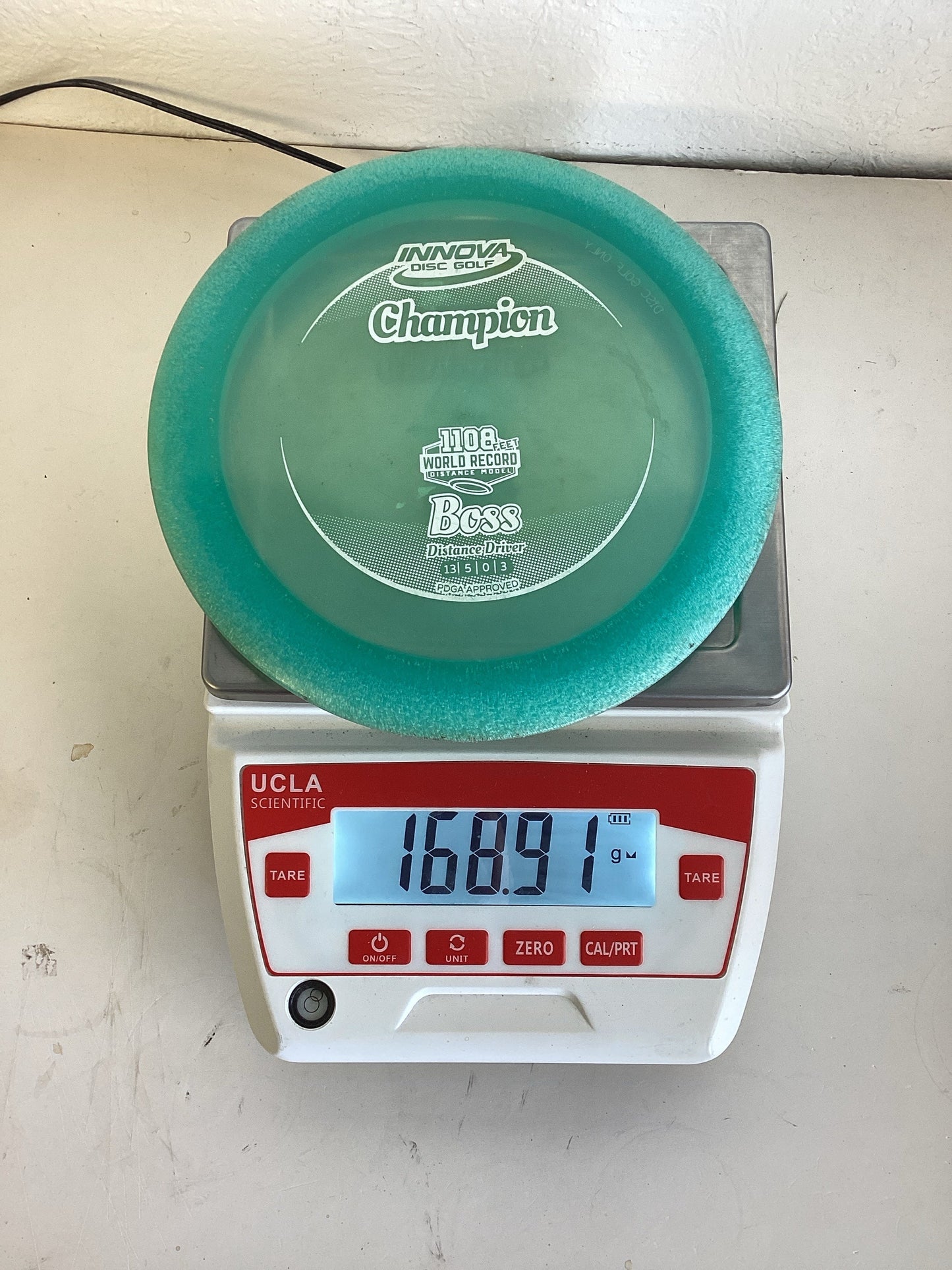 Innova-Champion-Boss-Teal Green-168.91g PRE-OWNED